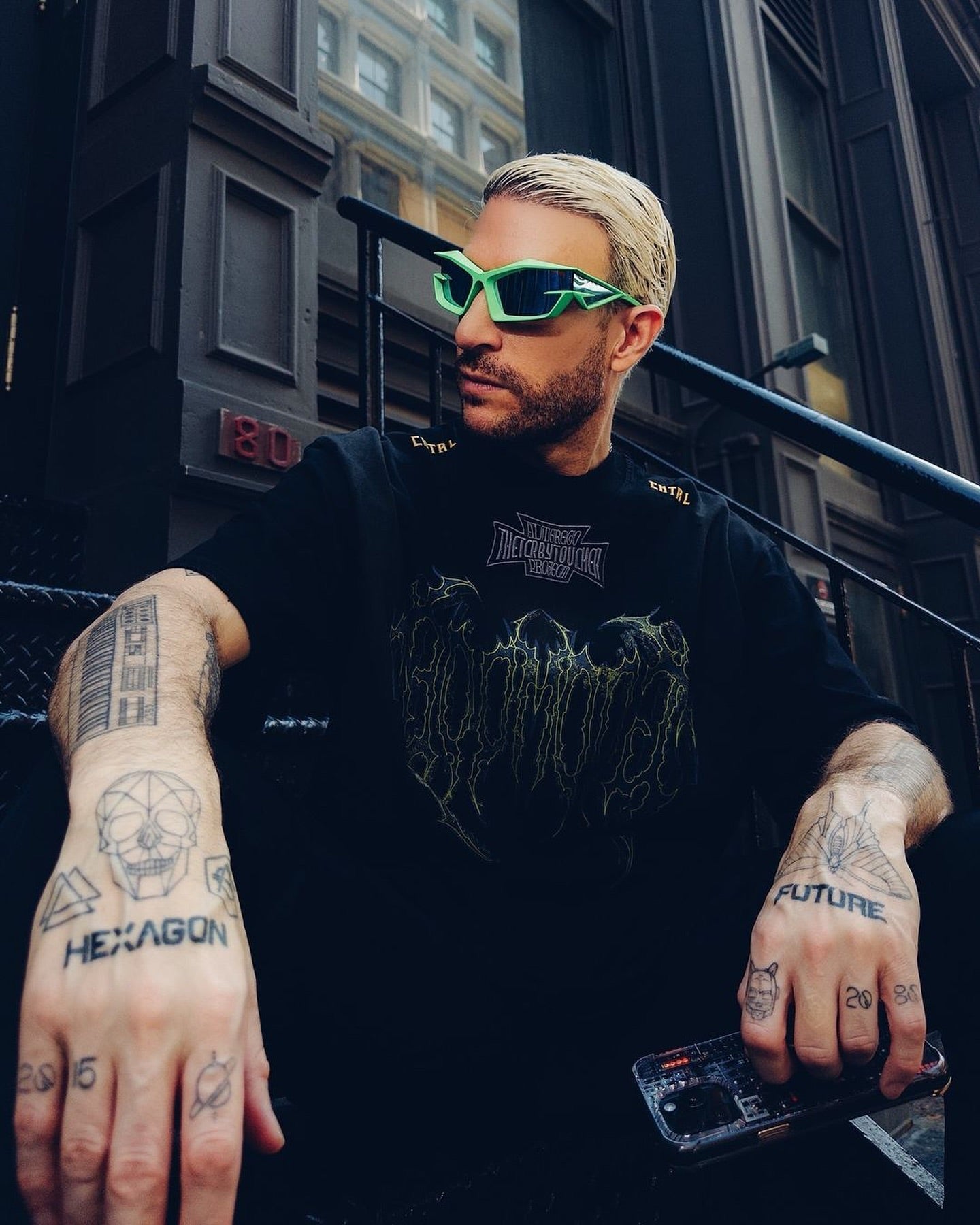 FROM TOKYO TO THE U.S. — DON DIABLO IN T.C.R GOD MODE DAMAGE S/S TEE
