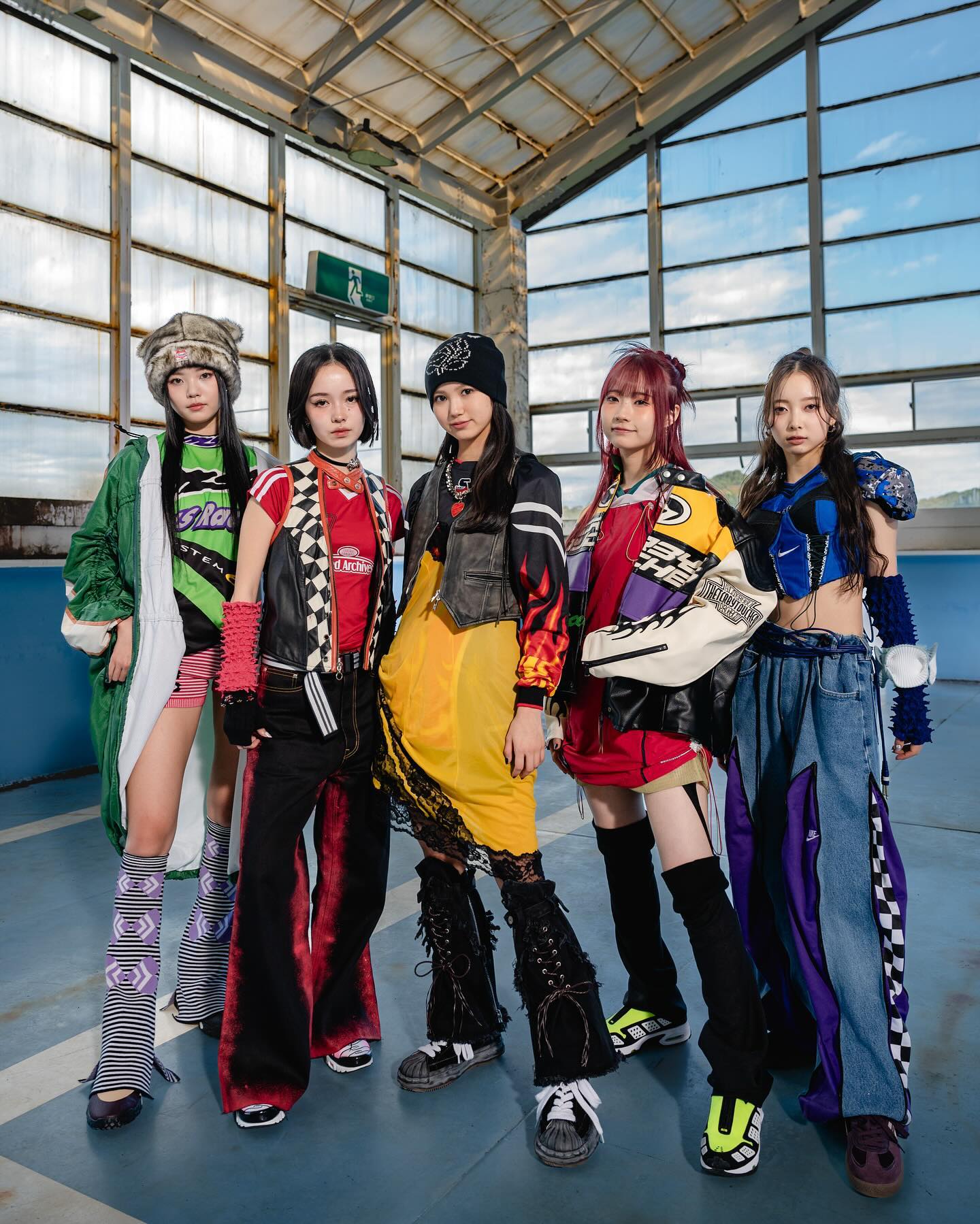 YUI OF MYERA WEARS T.C.R UNITY MOTO JACKET — MULTI IN “BE NAKED” OFFICIAL MUSIC VIDEO