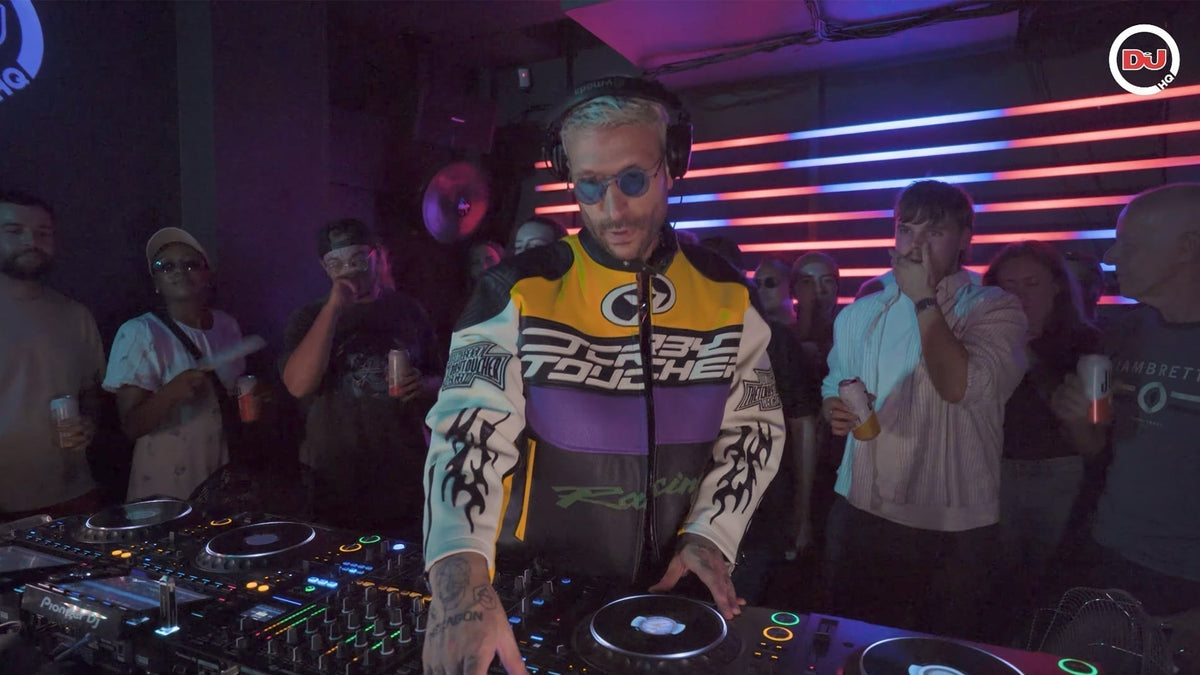DON DIABLO RETURNS TO T.C.R — UNITY MOTO JACKET AT DJ MAG HQ
