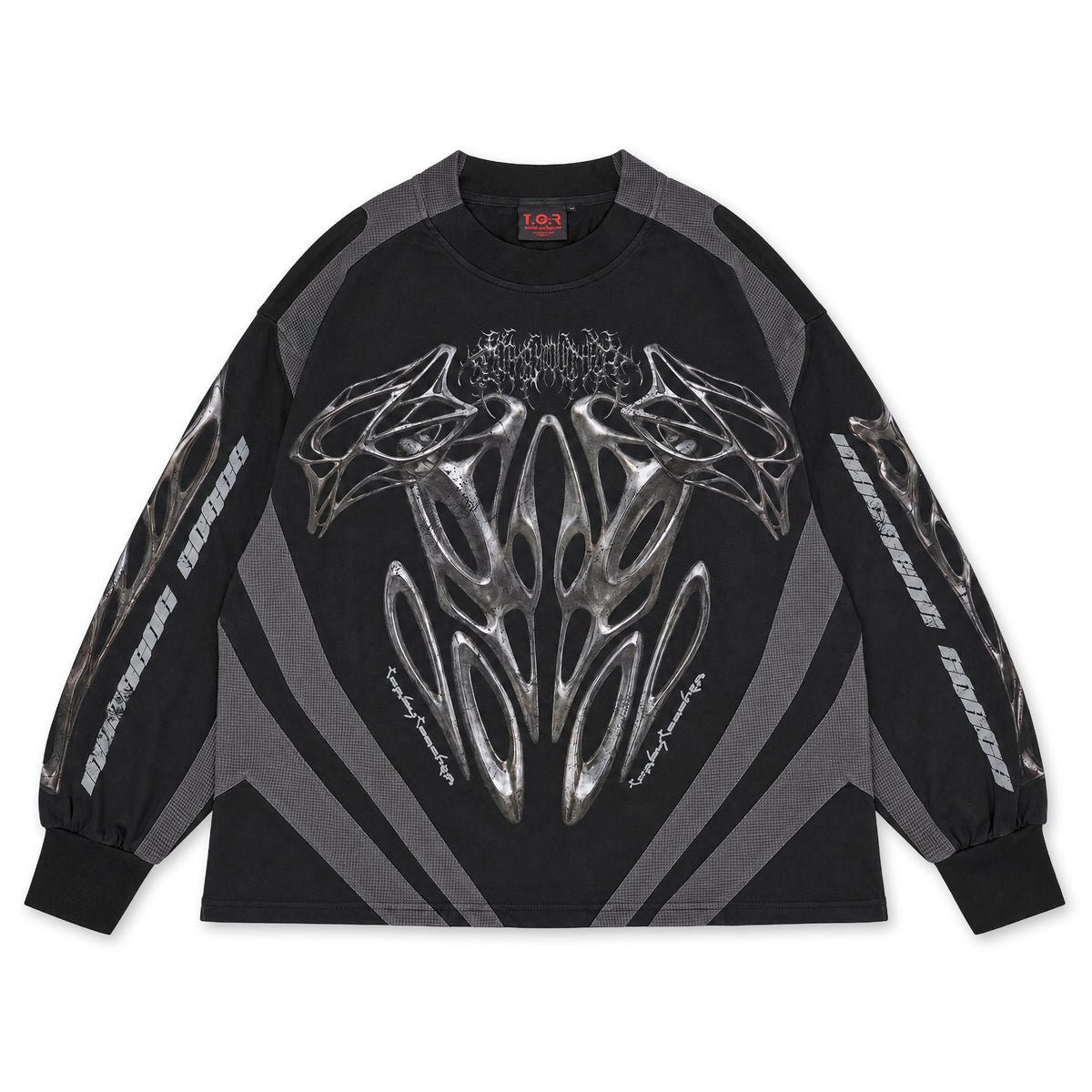 T.C.R INHERENT FORCE L/S TEE - BLACK