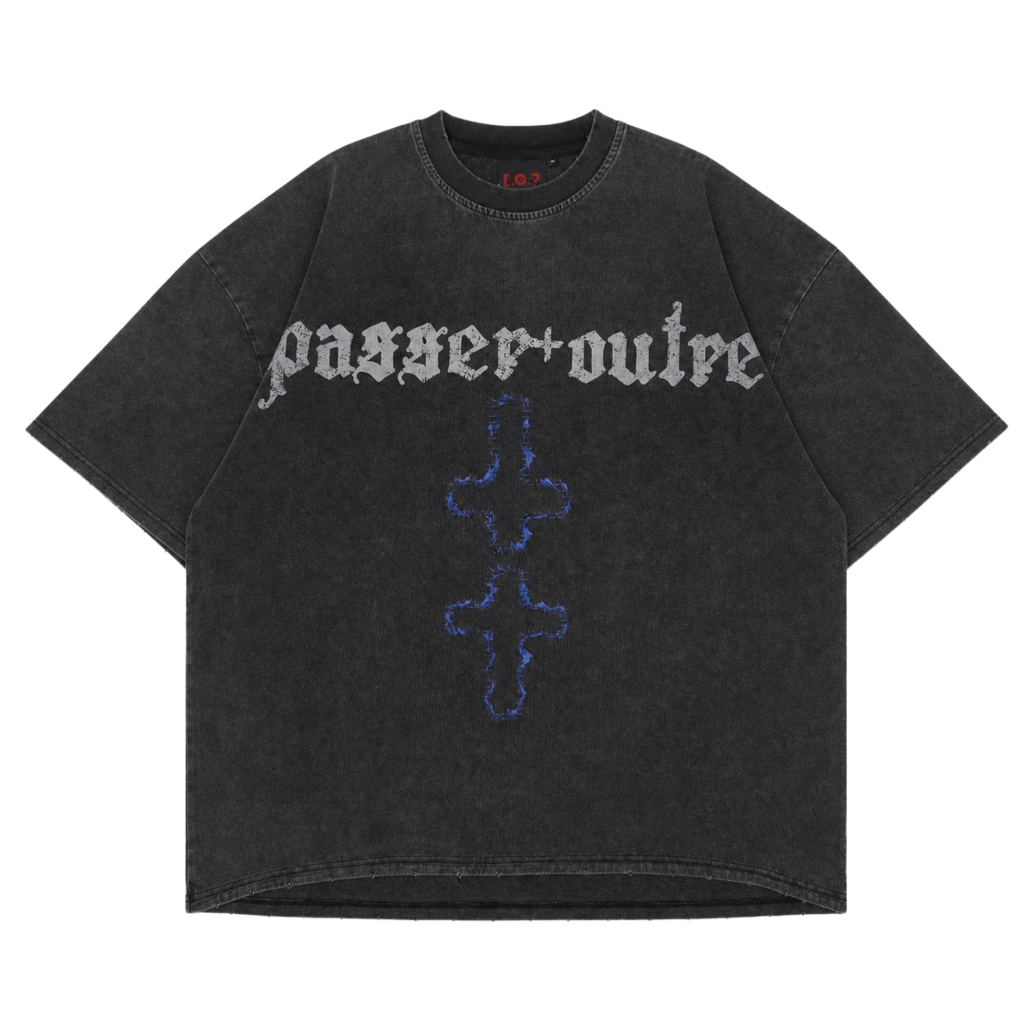 T.C.R PASSER OUTRE TEE - BLACK