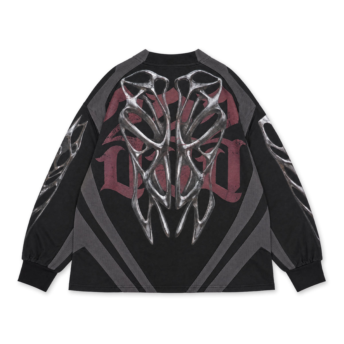 T.C.R INHERENT FORCE L/S TEE - BLACK