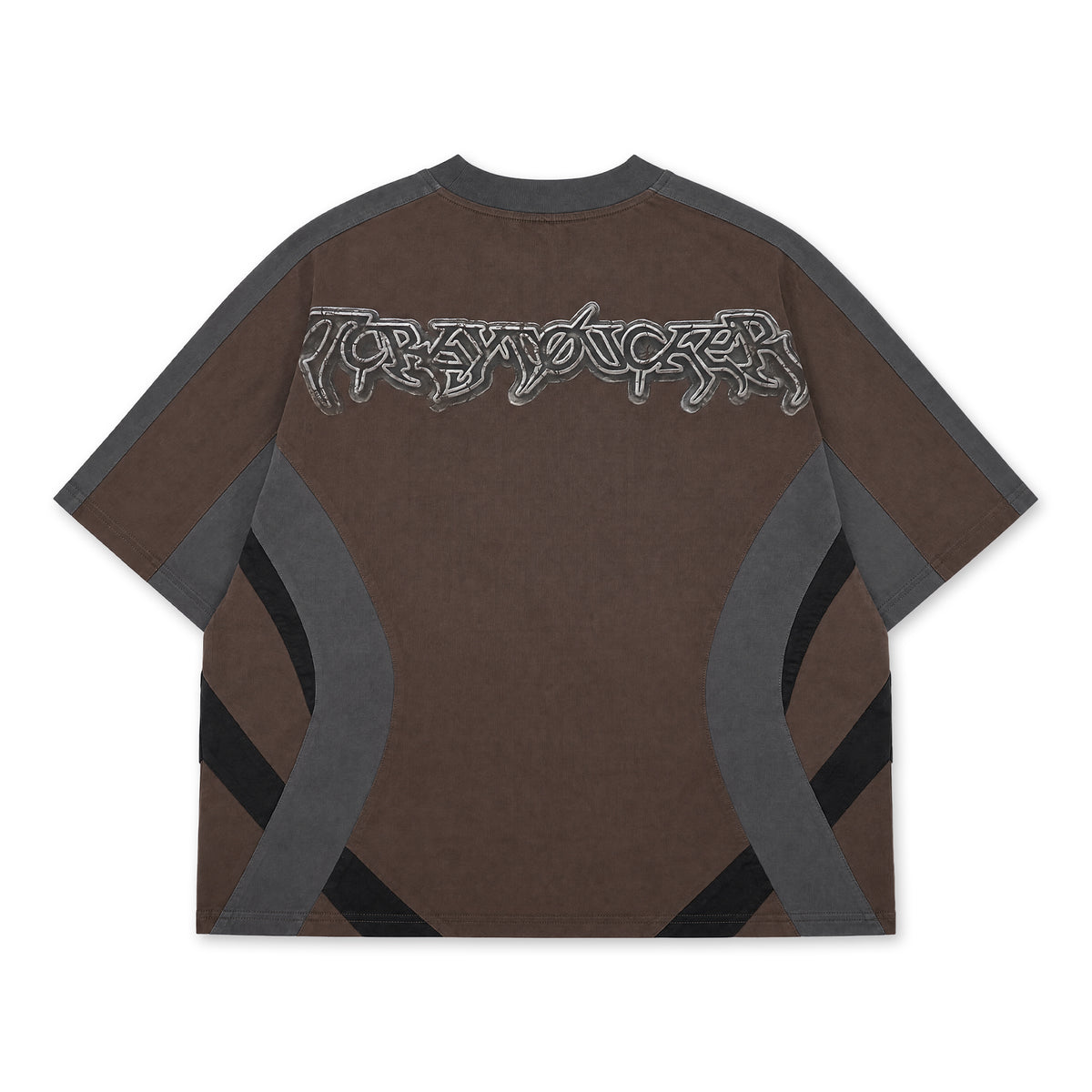 T.C.R ALTER EGO EXOFRAME S/S TEE - BROWN