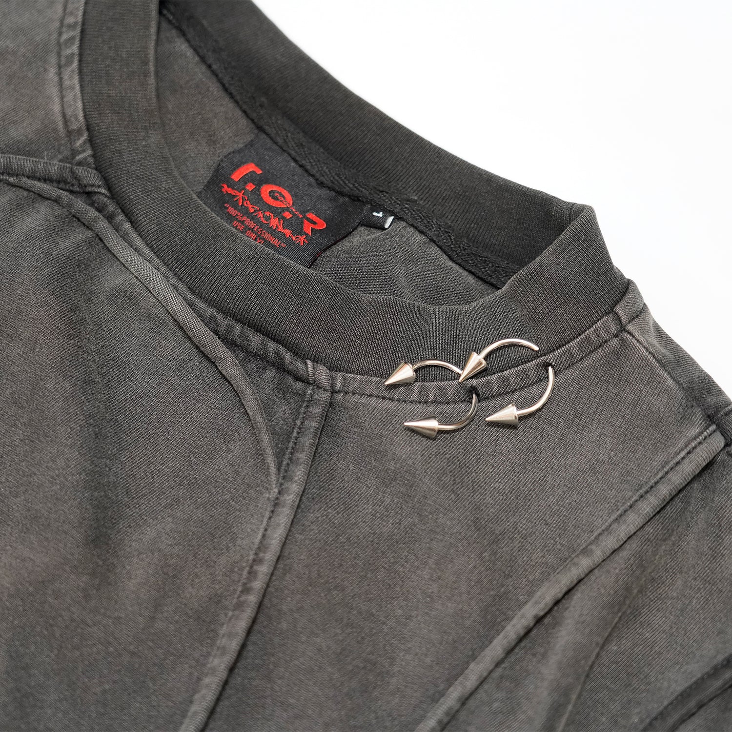 T.C.R DARK HAZE TEE - BLACK