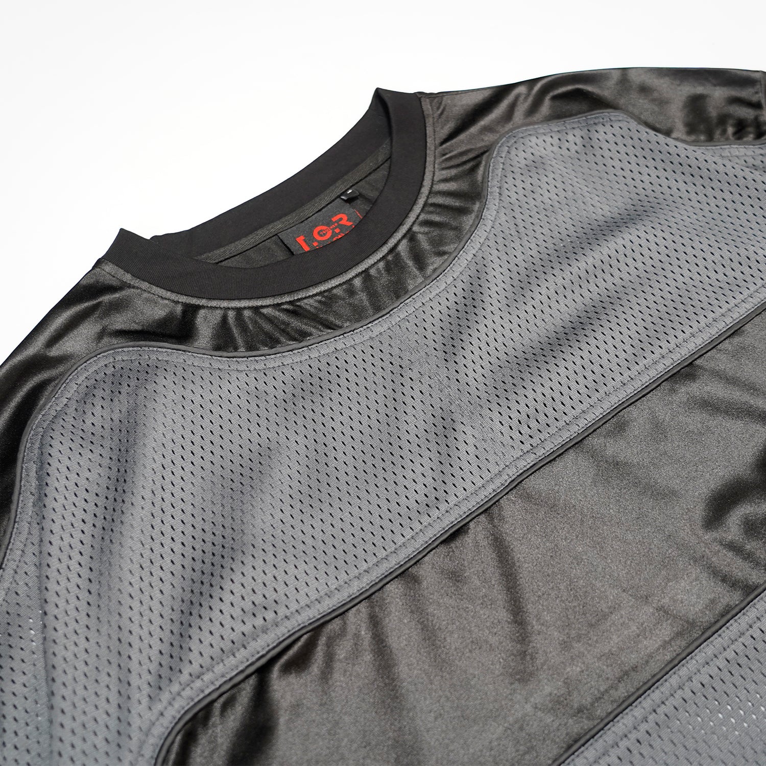 T.C.R DIVISION GAME MESH SHIRT - BLACK