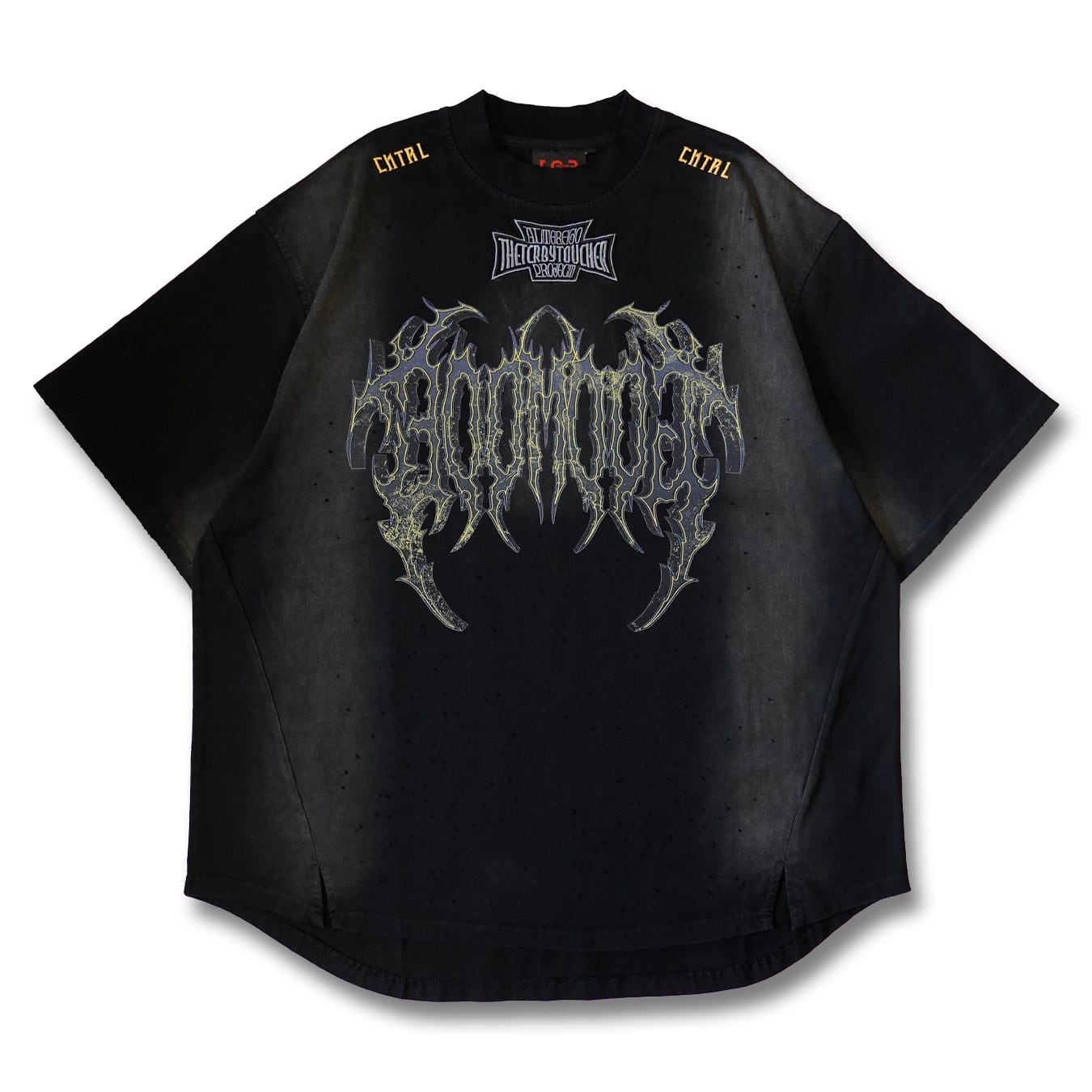 T.C.R GOD MODE DAMAGE S/S TEE - BLACK