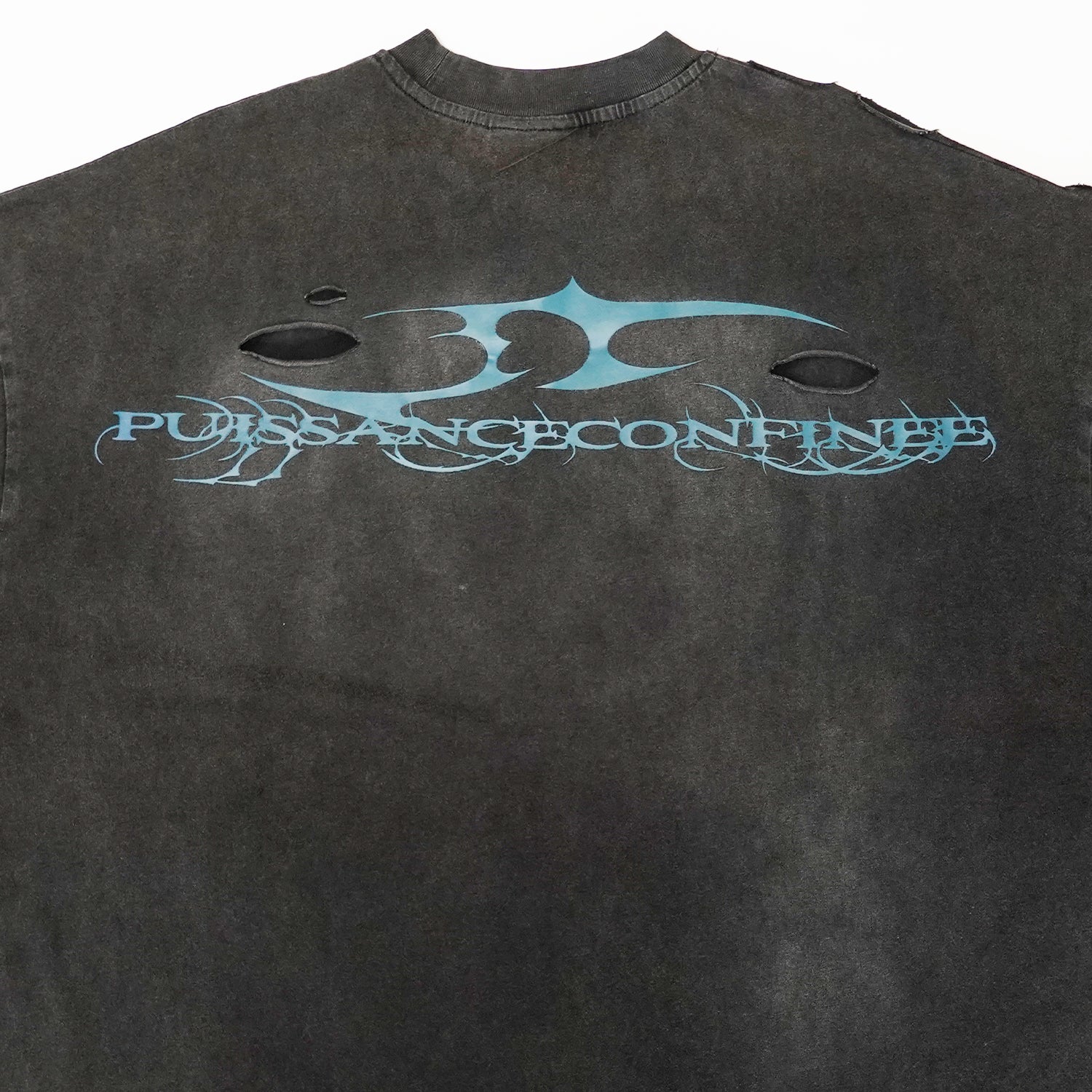 T.C.R PUISSANCE CONFINEE TEE - BLACK