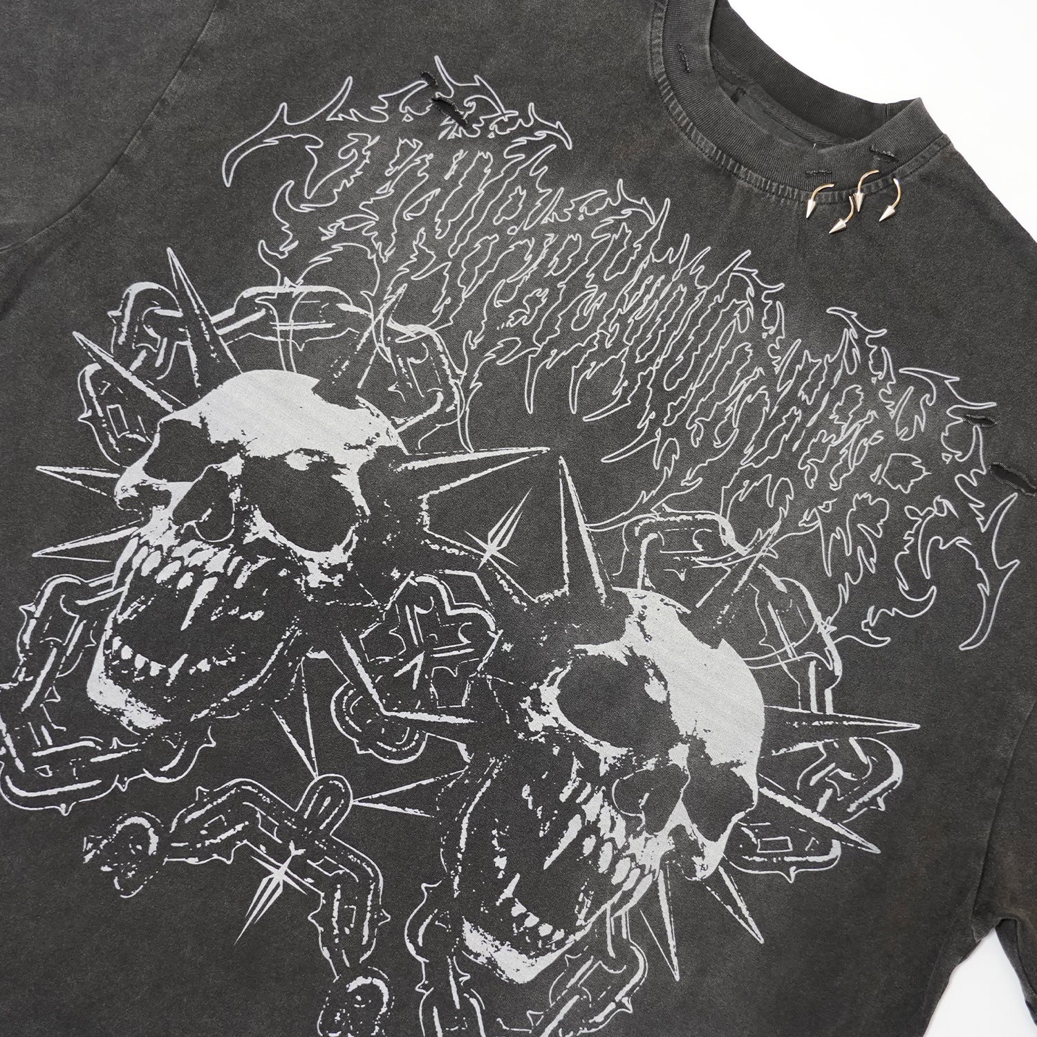 T.C.R PUISSANCE CONFINEE TEE - BLACK