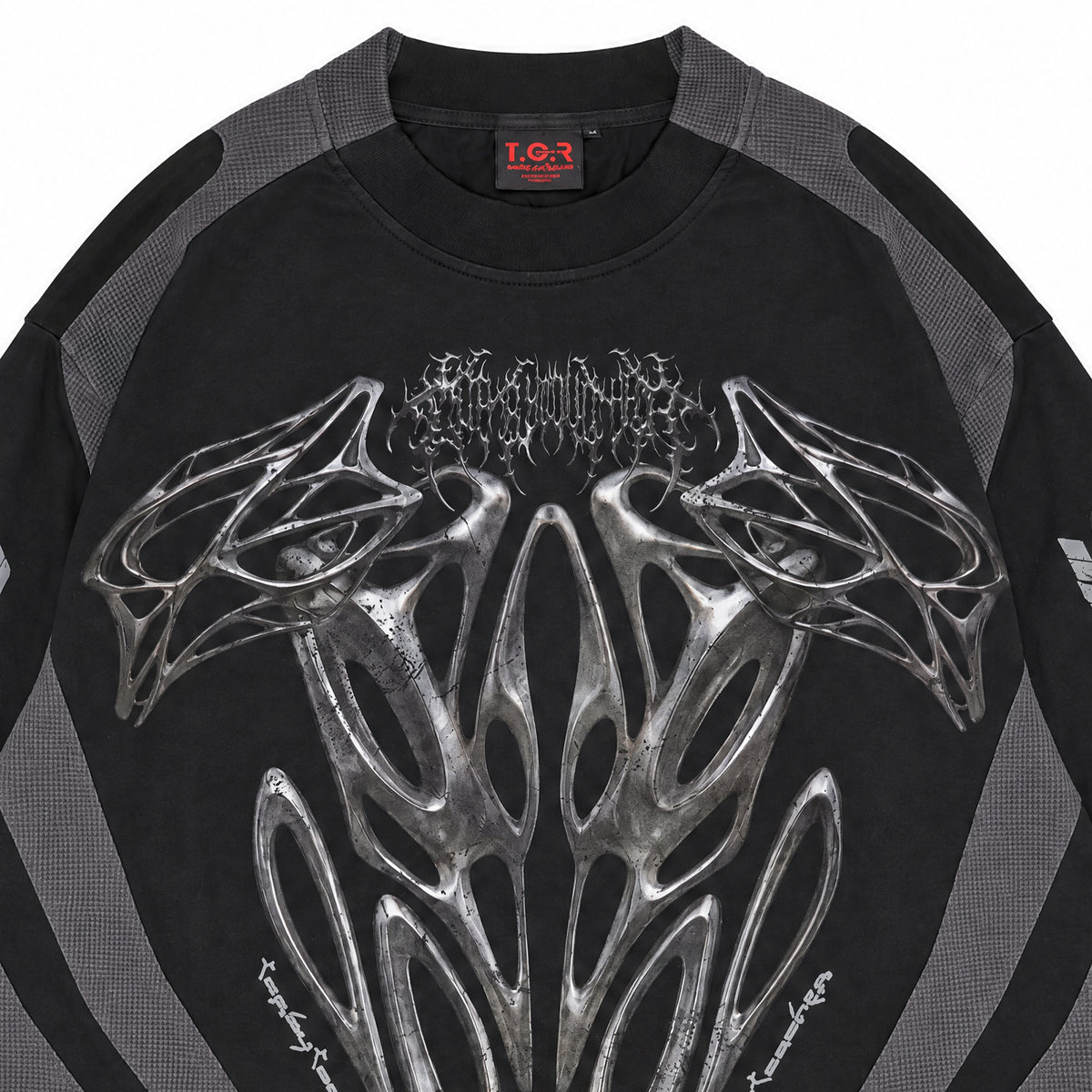 T.C.R INHERENT FORCE L/S TEE - BLACK