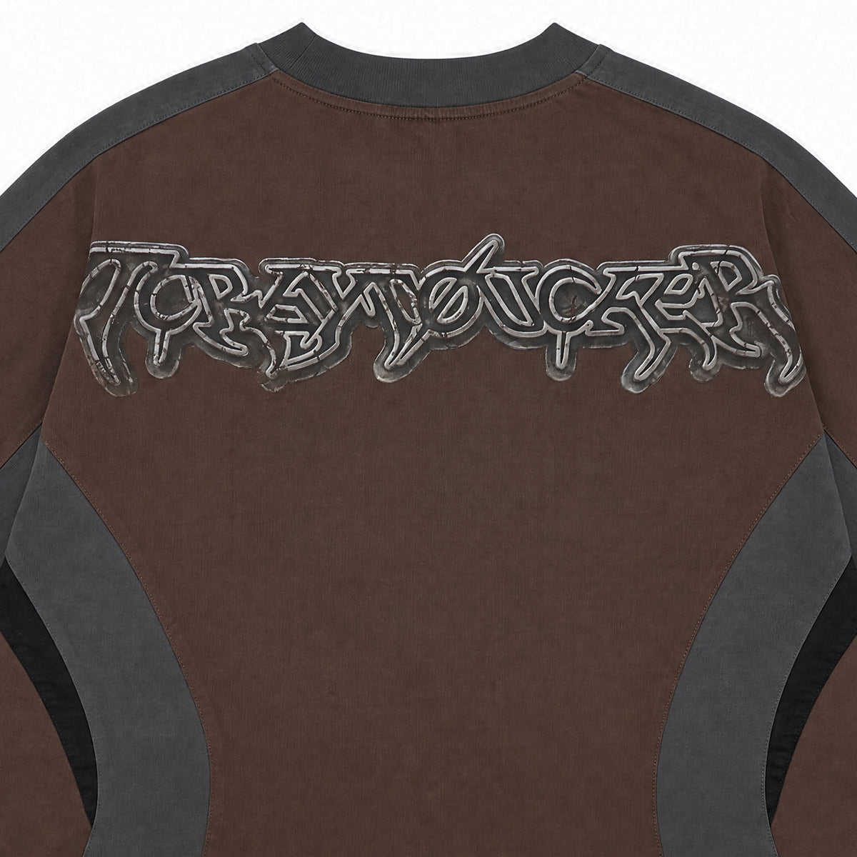 T.C.R ALTER EGO EXOFRAME S/S TEE - BROWN