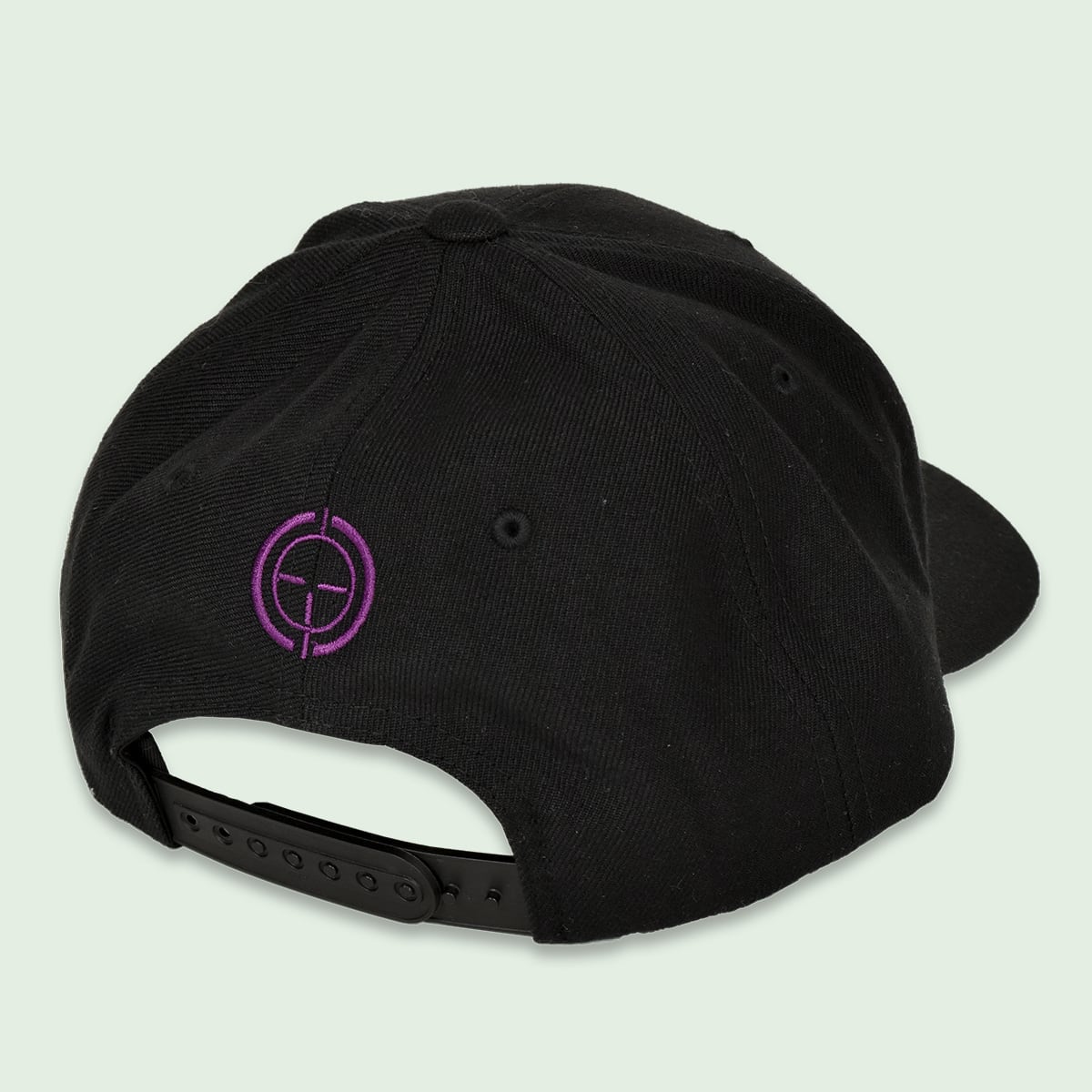 T.C.R CAPSULE EMBROIDERY CAP - BLACK/PURPLE/PINK/TURQUOISE