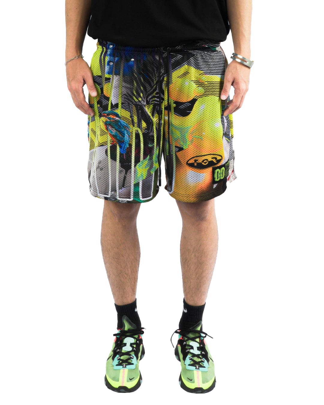 T.C.R PARADISE ALL OVER MESH SHORTS V2 - MULTI