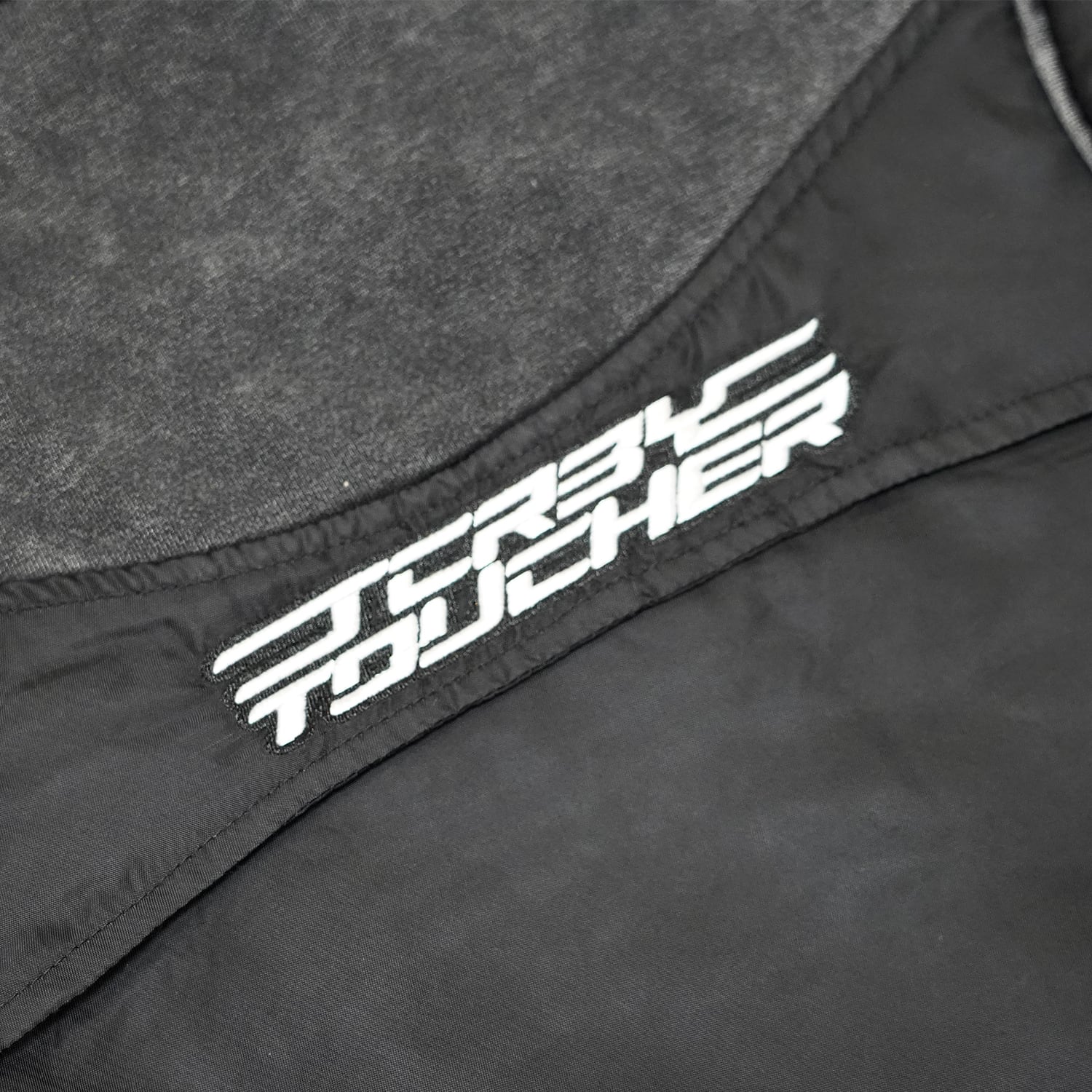 T.C.R RACING HYBRID CREWNECK SWEATSHIRTS - BLACK
