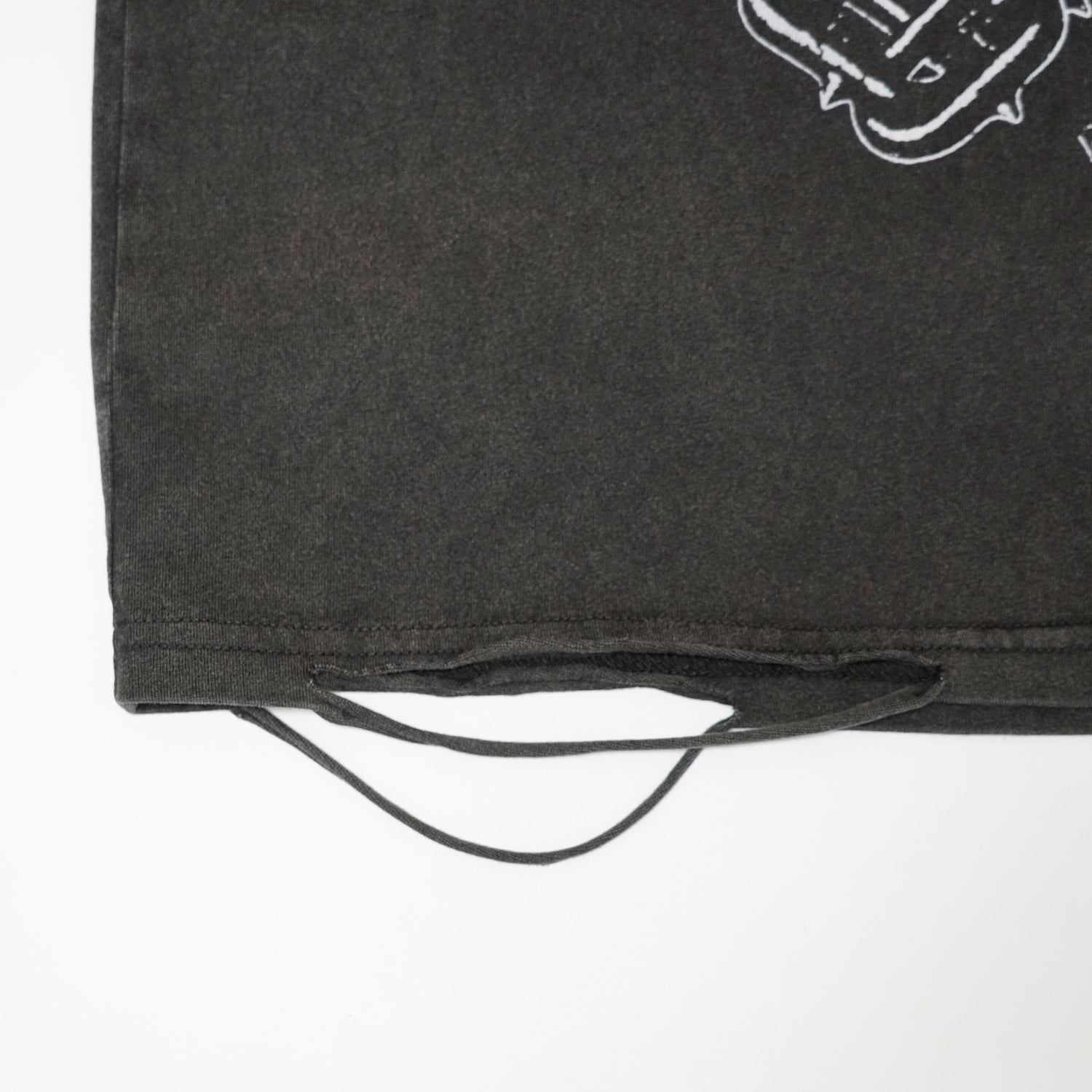 T.C.R PUISSANCE CONFINEE TEE - BLACK