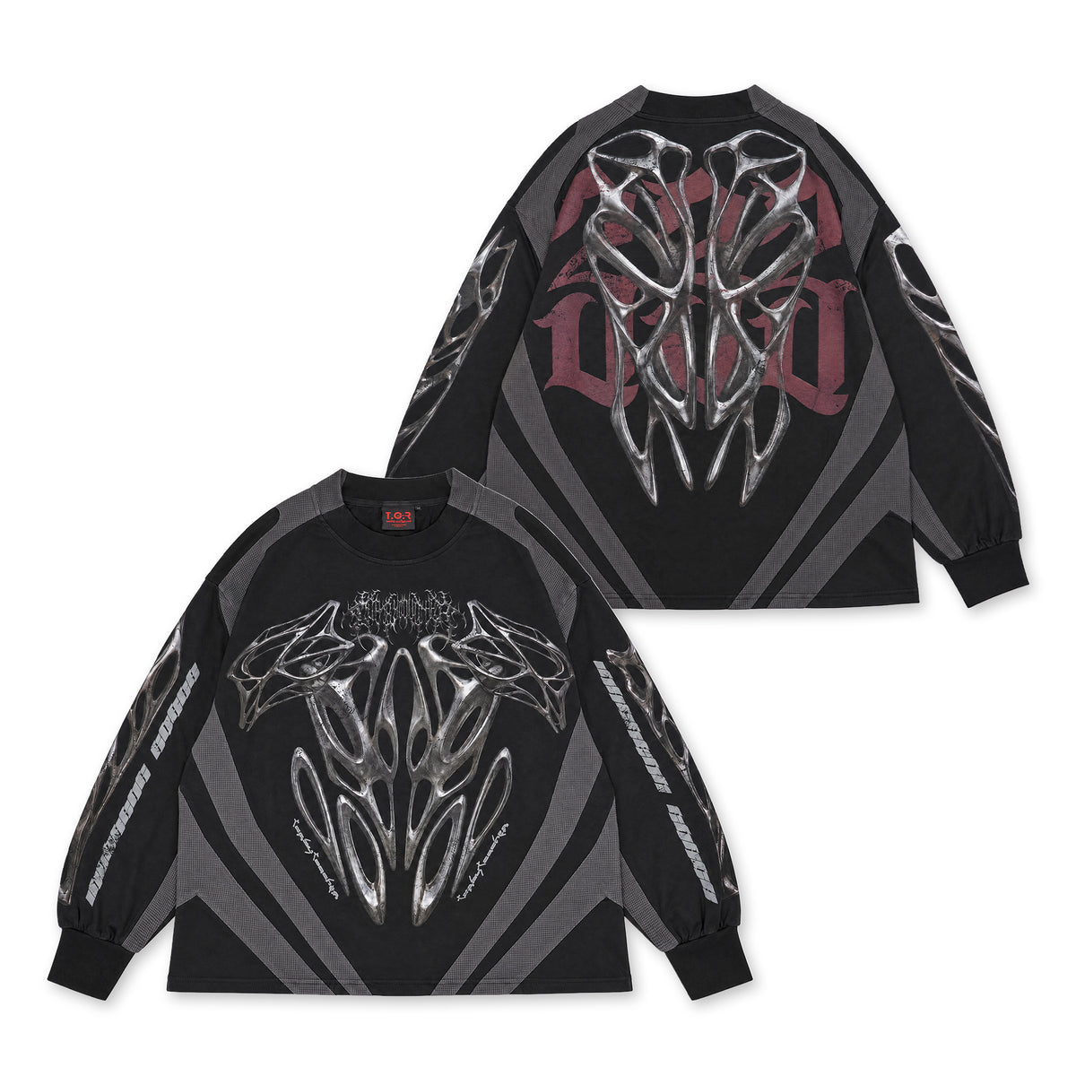 T.C.R INHERENT FORCE L/S TEE - BLACK