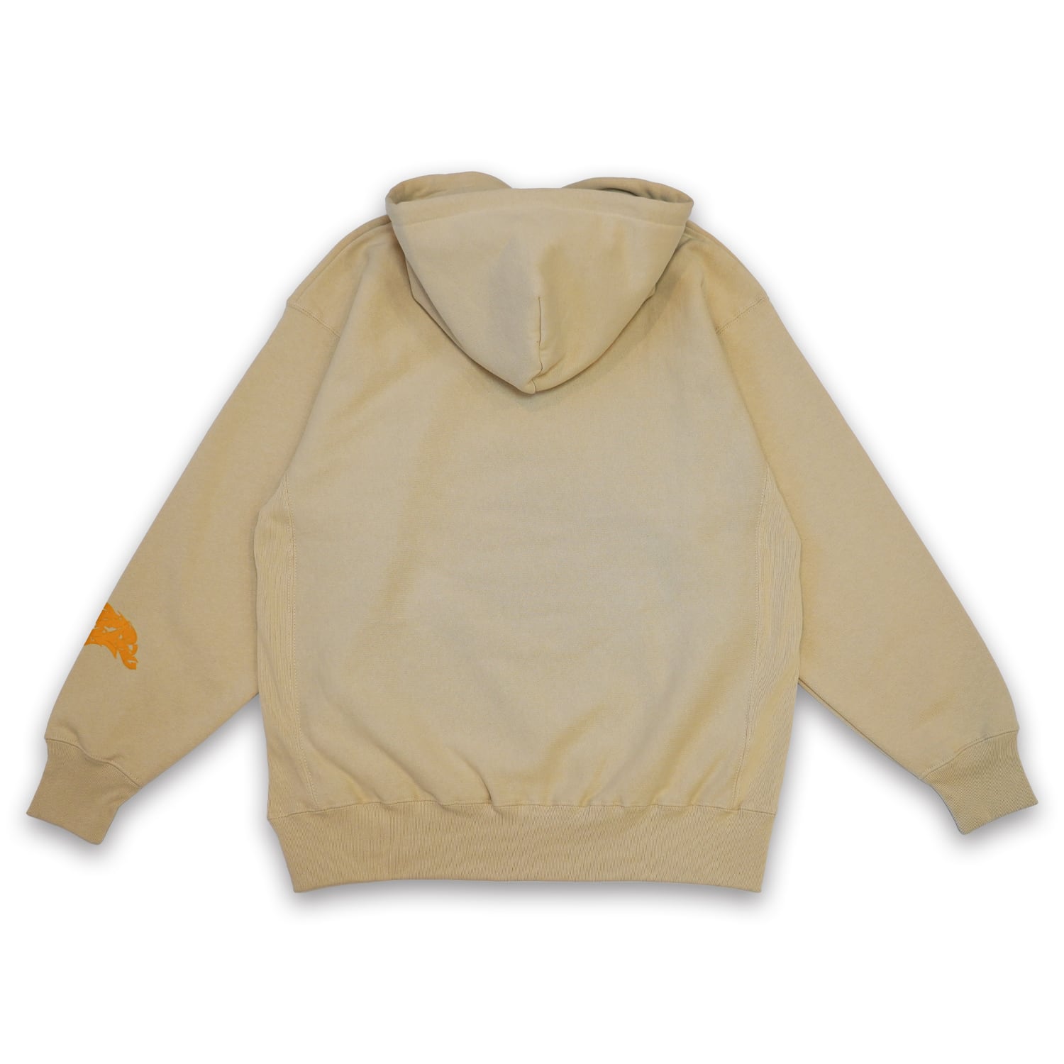 T.C.R CREW PULLOVER HEAVY OUNCE HOODIE - SAND BEIGE