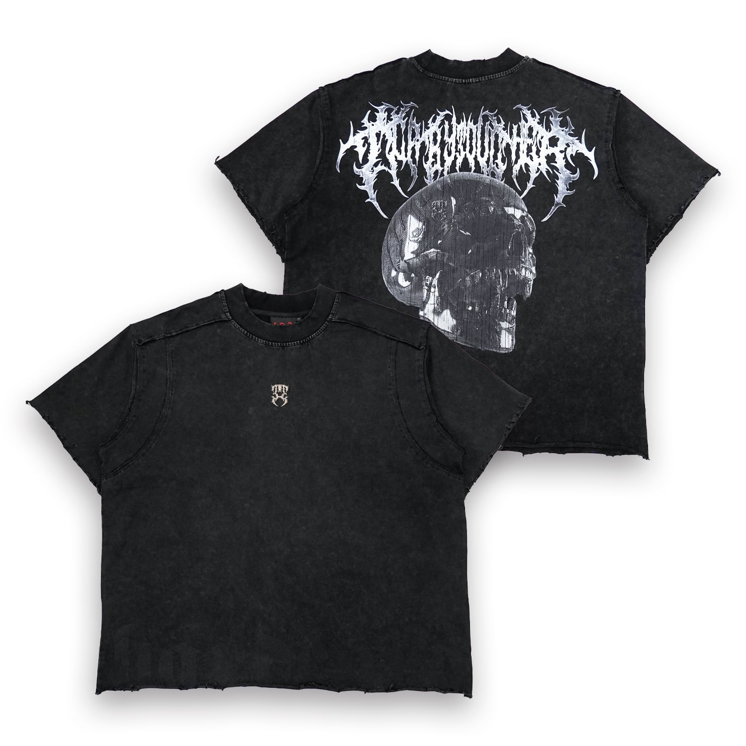 T.C.R HARDCORE S/S TEE - BLACK