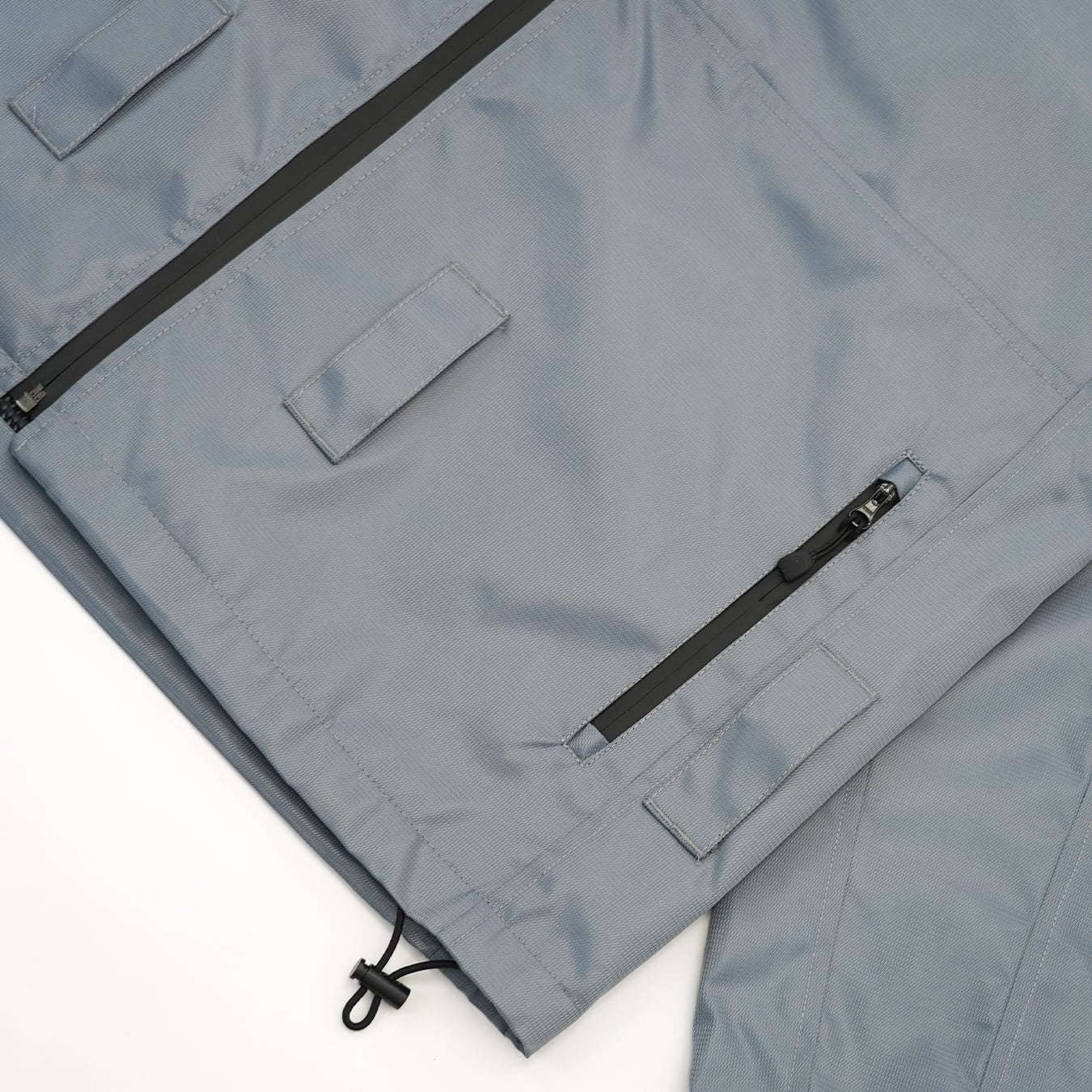 T.C.R WATERPROOF VENTURE JACKET - GRAY / YELLOW GREEN
