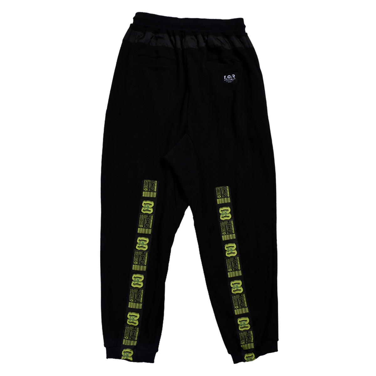T.C.R ESSENTIAL TECH JOGGER V3 - BLACK/BLUE GREEN