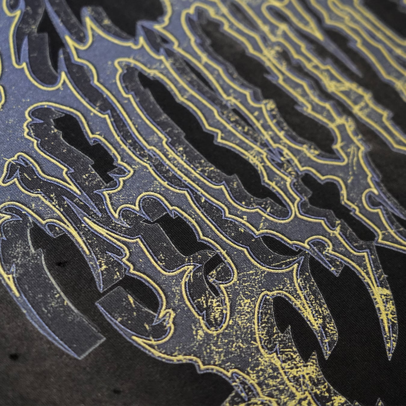 T.C.R GOD MODE DAMAGE S/S TEE - BLACK