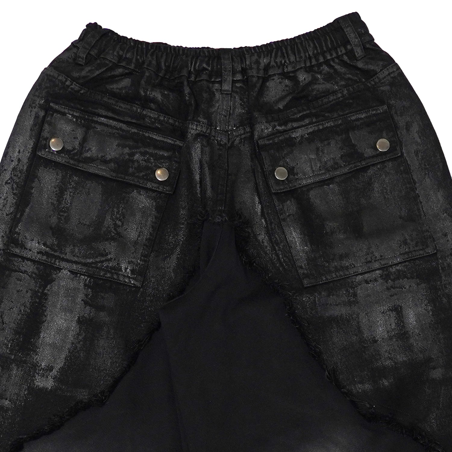 T.C.R SHADOW PHASE CONVERTIBLE BAGGY PANTS - BLACK