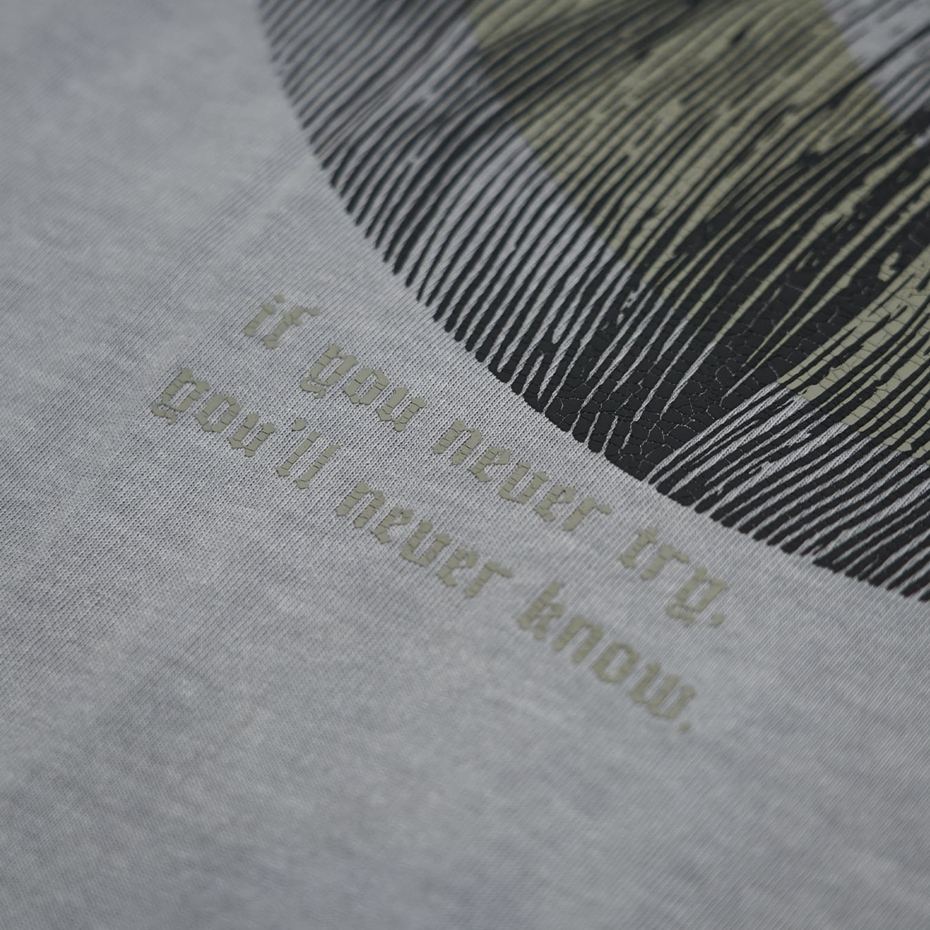 T.C.R LIGHTNING MARIA WASHED S/S TEE - ASH GRAY