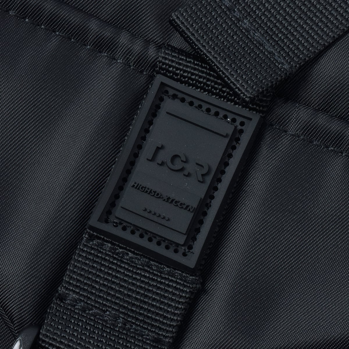 HARNESS BELT BODY BAG - BLACK