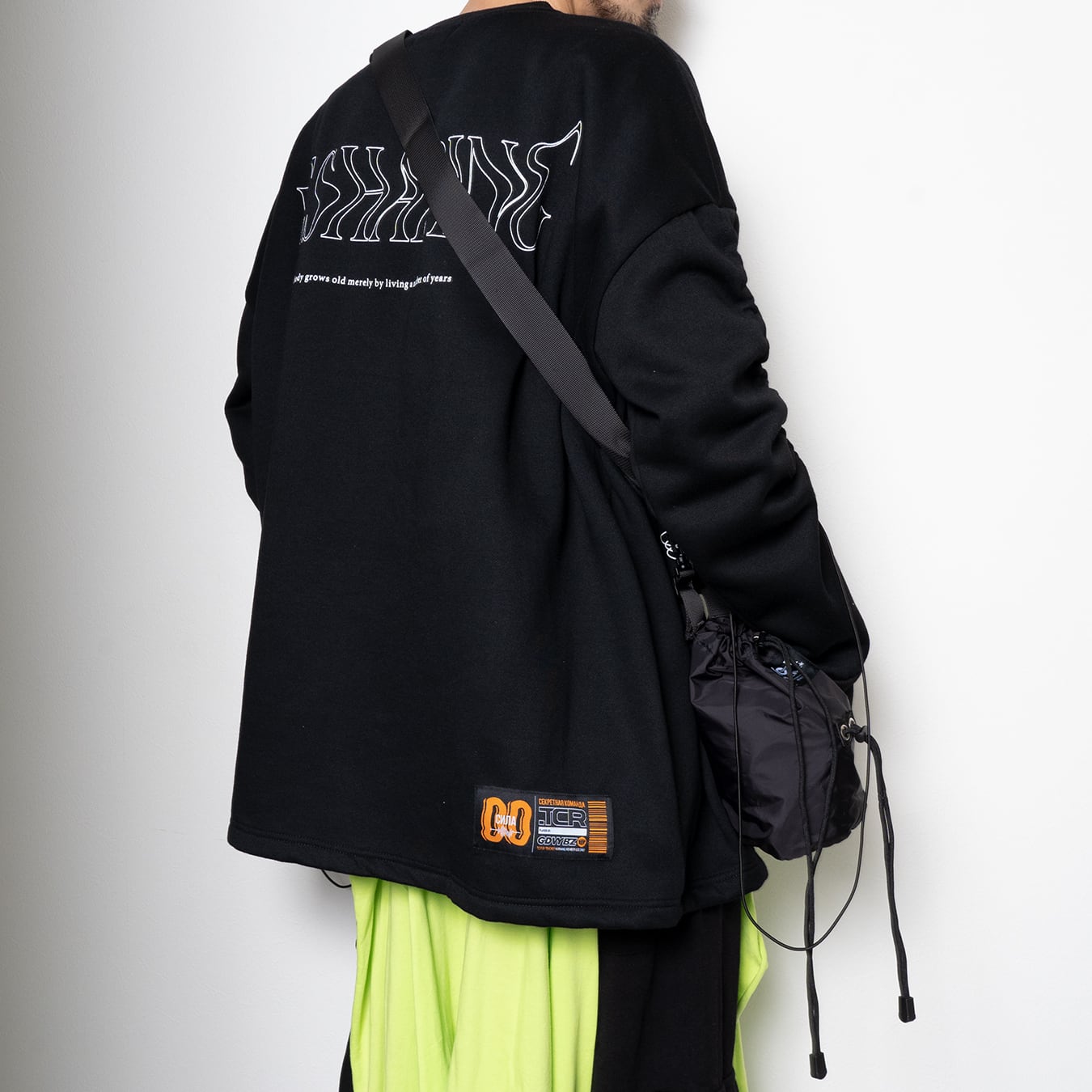 TCR-TEX MILITARY BODY BAG - BLACK