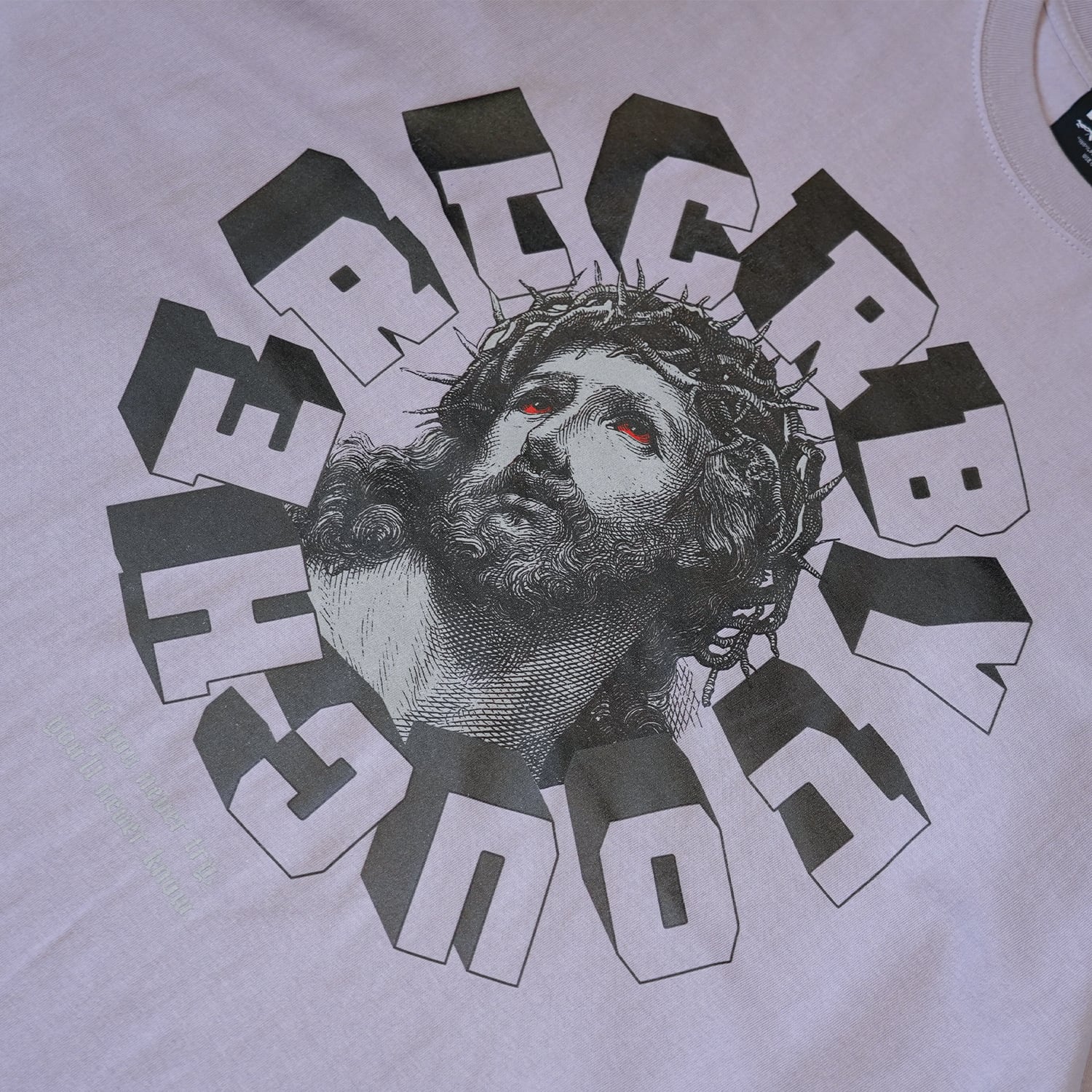 T.C.R TRYING GOD WIDE FIT L/S TEE - SMOKE PURPLE