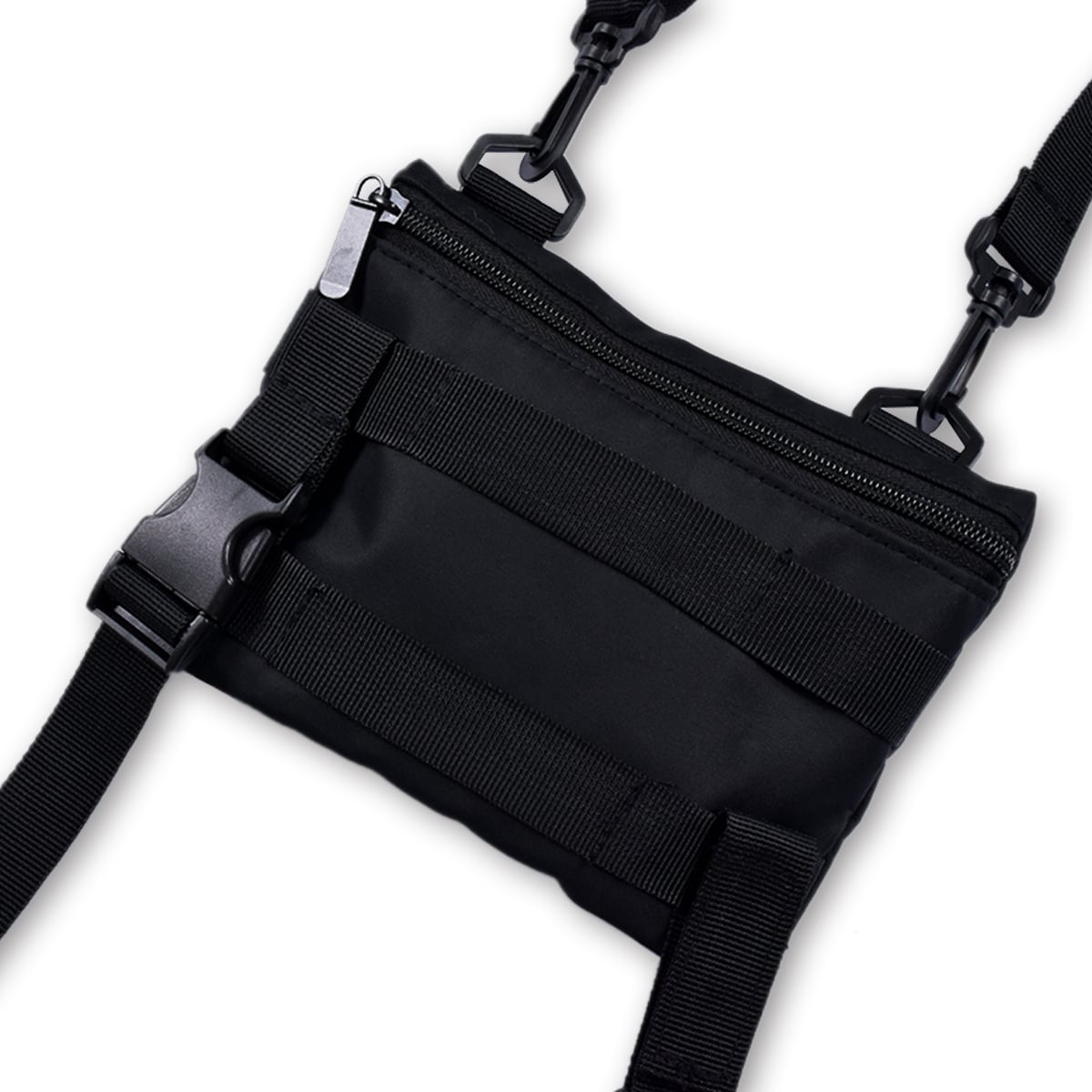 2WAY MINI SHOULDER BAG - BLACK