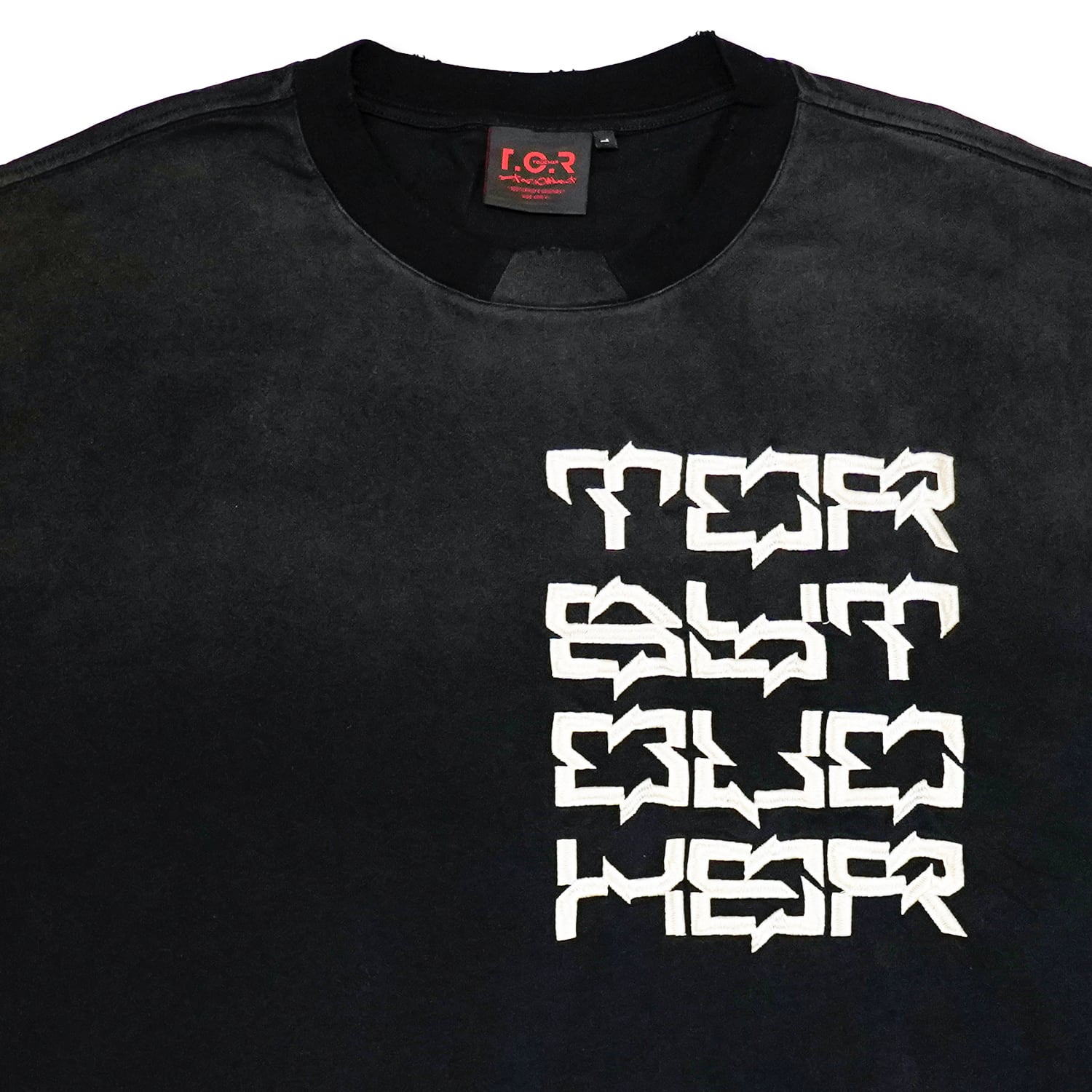 T.C.R RELAPSE FADE WASHED S/S TEE - BLACK