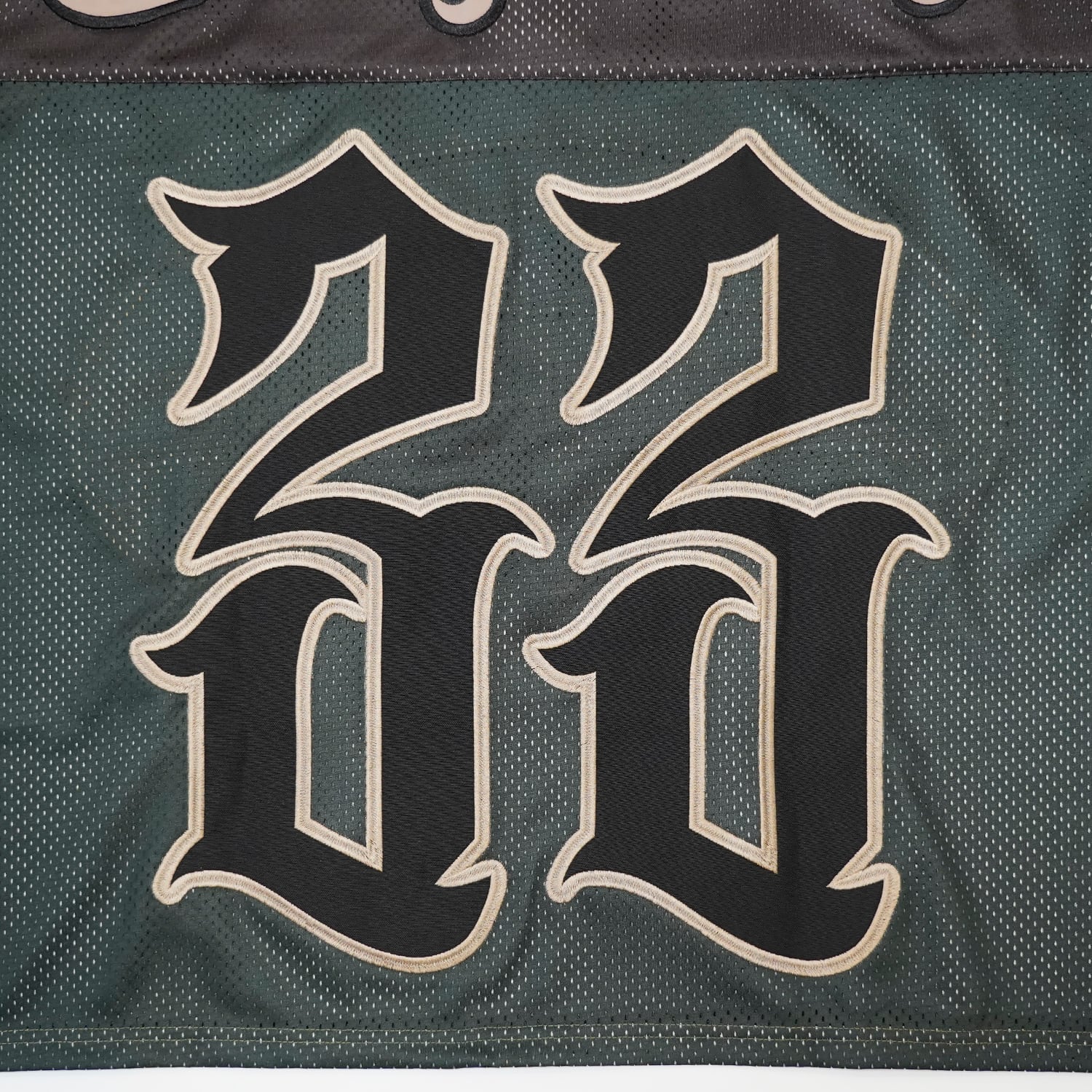 T.C.R MITTERNACHT MESH GAME JERSEY - GREEN