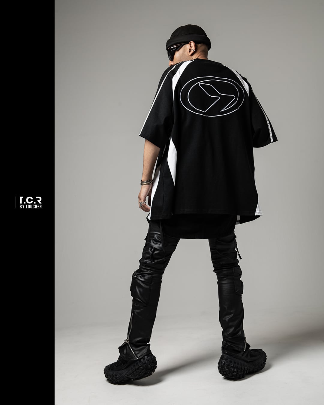 T.C.R EXTREME SPLICING S/S TEE - BLACK