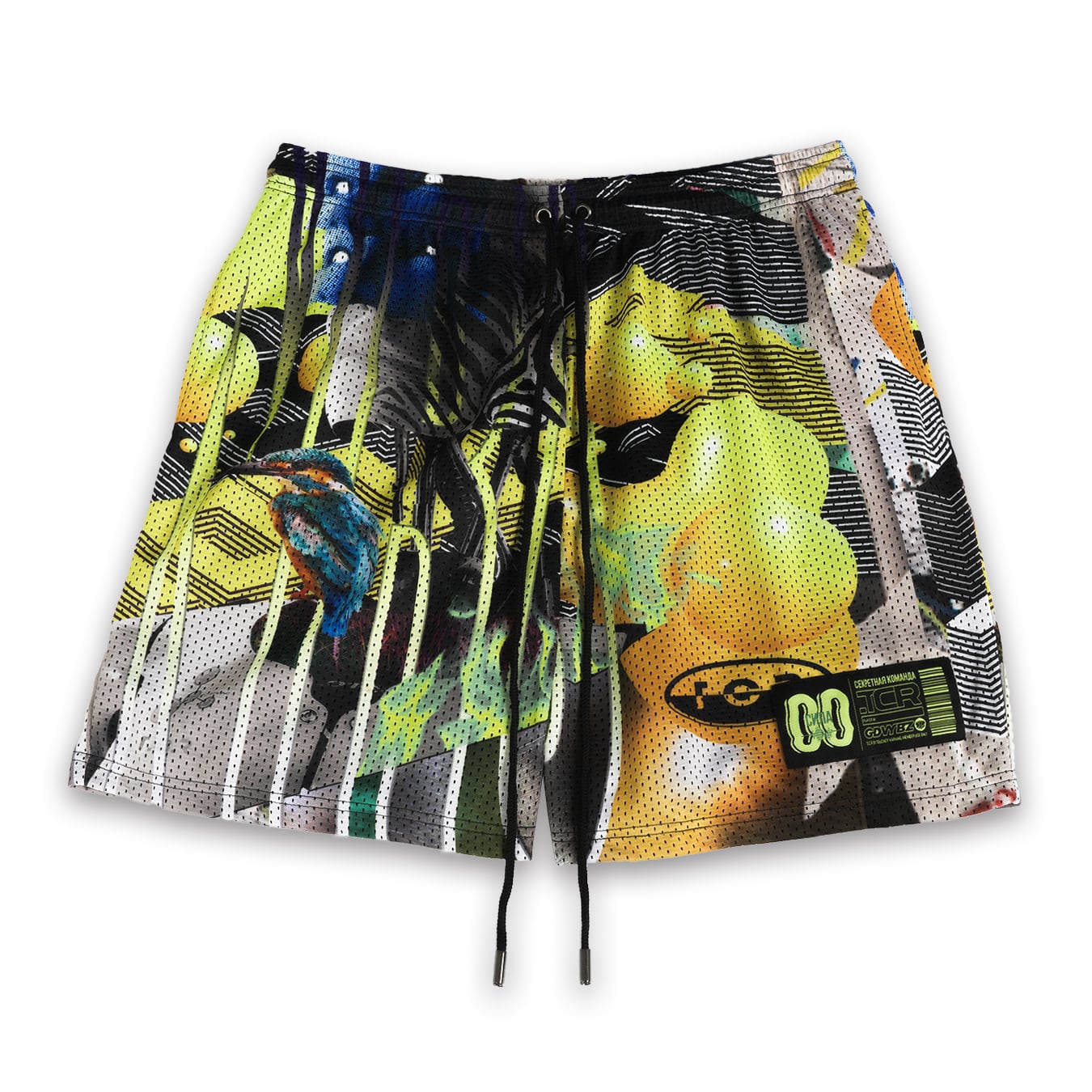 T.C.R PARADISE ALL OVER MESH SHORTS V2 - MULTI
