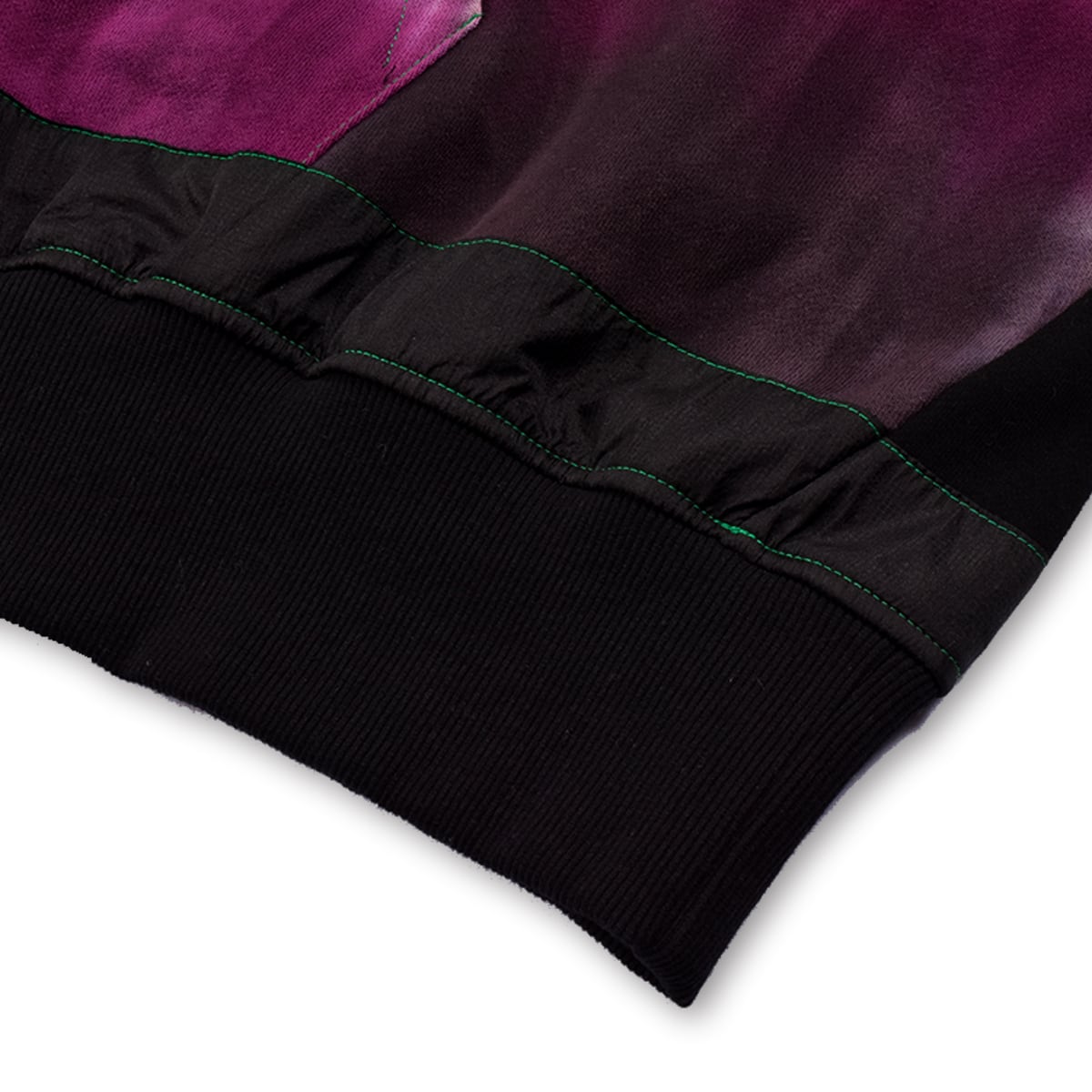 TCR ESSENTIAL TECH TIE DYE HOODIE - PURPLE/BLACK