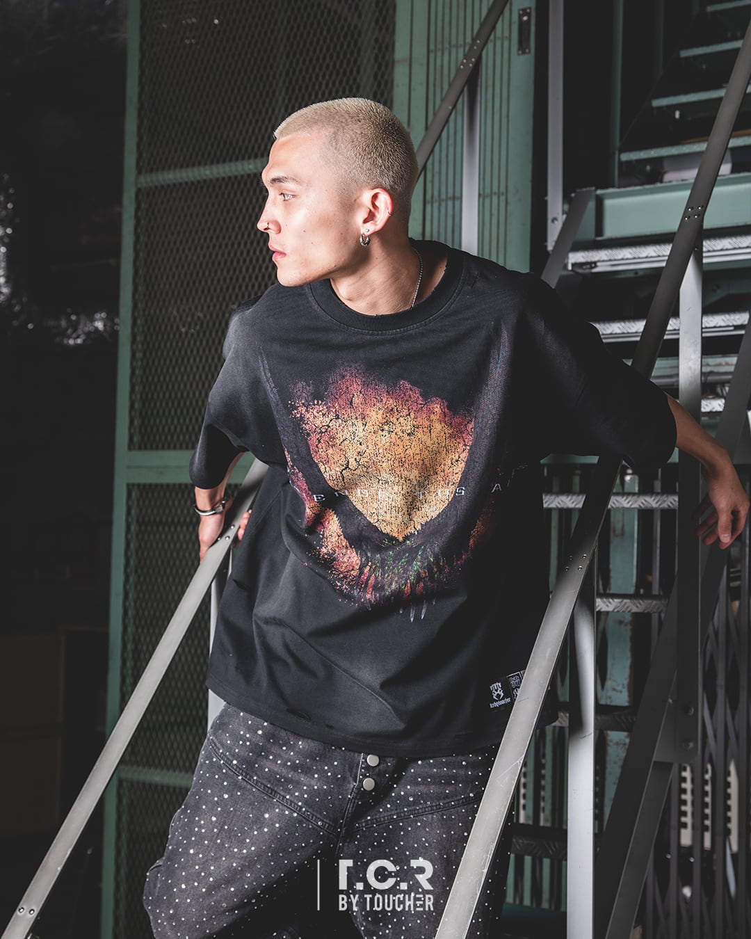 T.C.R SPREAD YOUR WINGS S/S TEE - BLACK