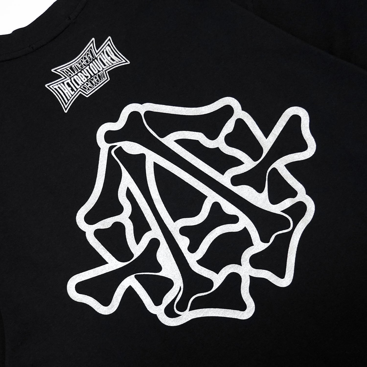 T.C.R ANARCHY S/S TEE - BLACK