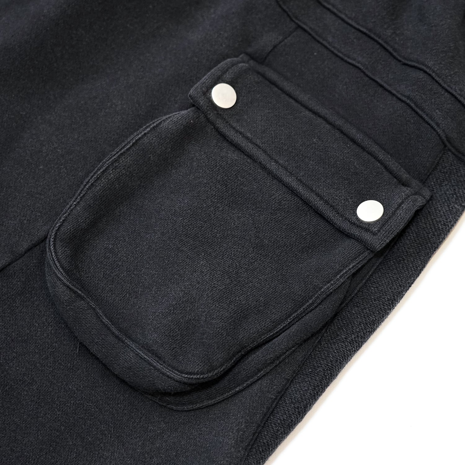 T.C.R DARK RIDER BAGGY SNAP JOGGER - BLACK