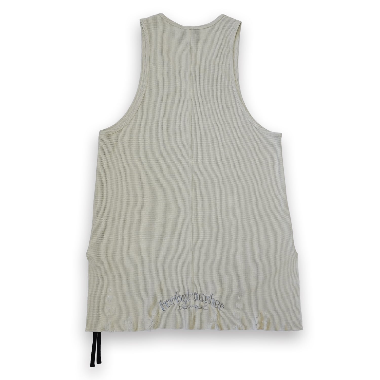 T.C.R DAMAGE INNER TANKTOP - IVORY