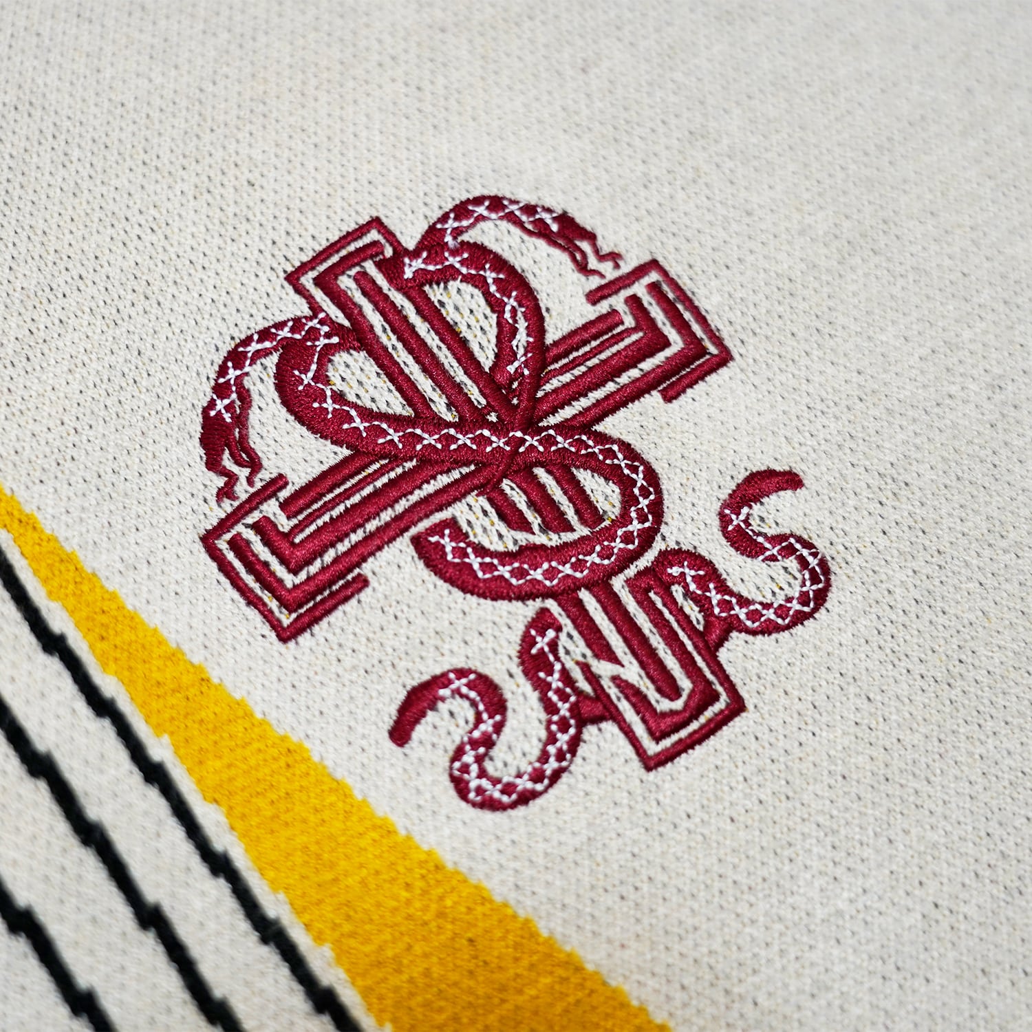 T.C.R RACING ZIP-UP KNIT SWEATER - MULTI