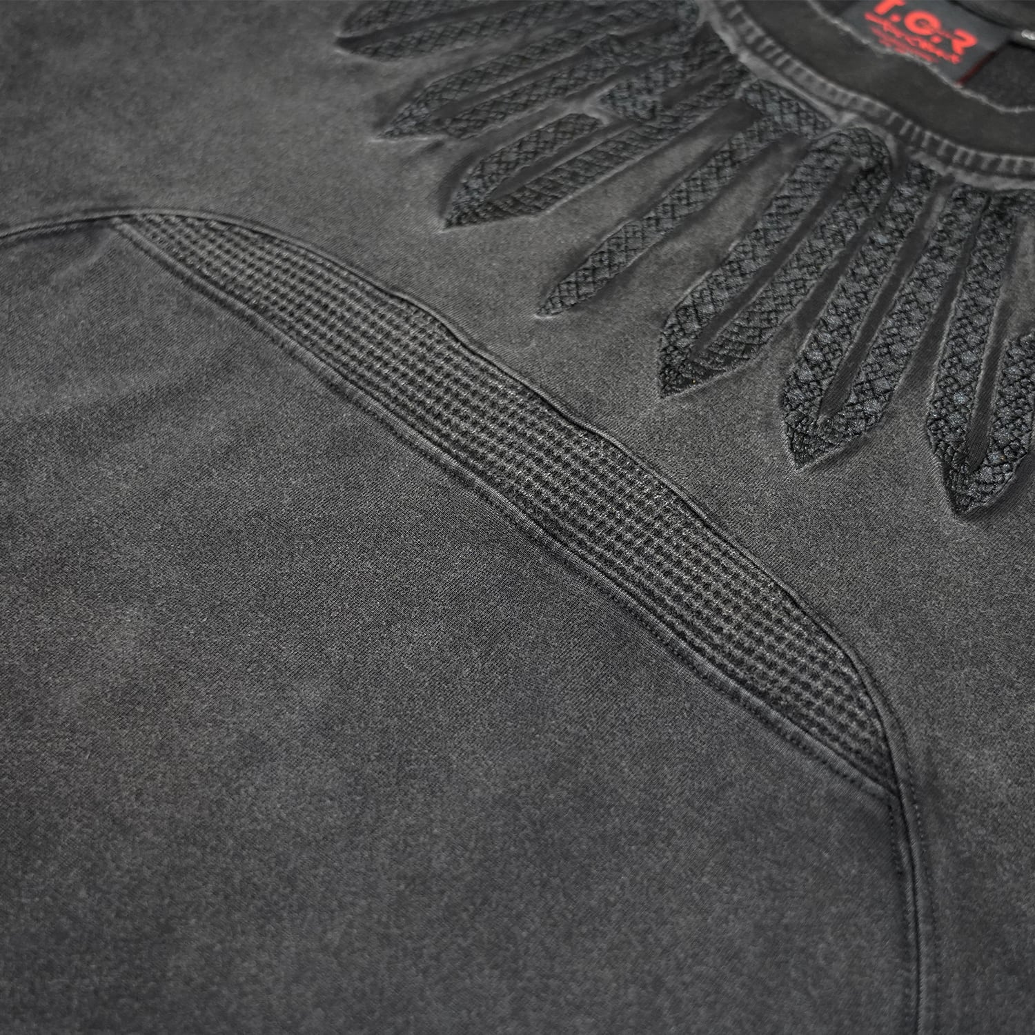 T.C.R FORCE AWAKENING L/S TEE - BLACK