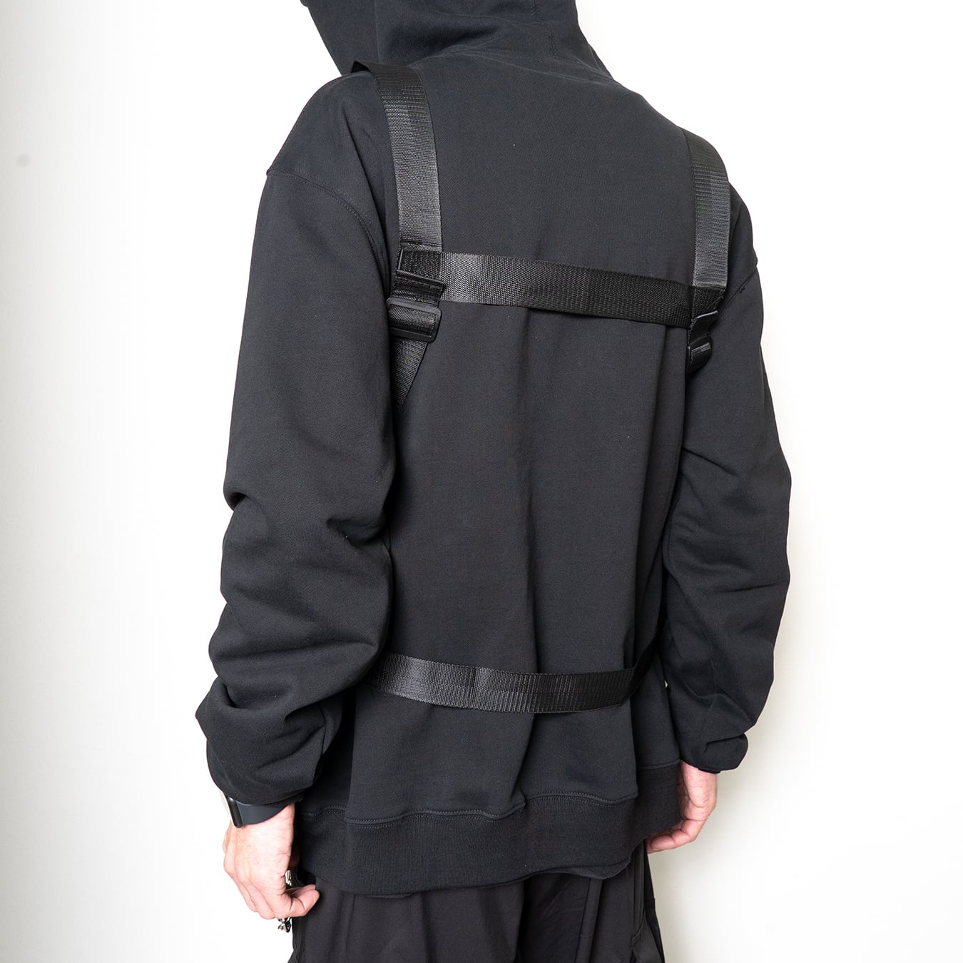 TCR-TEX TACTICAL VEST BAG - BLACK
