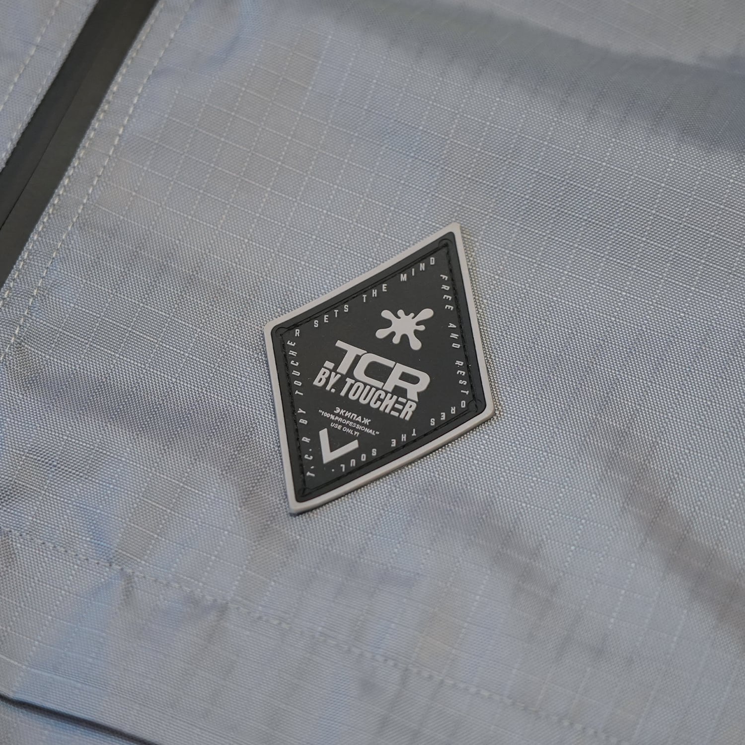 T.C.R WATERPROOF ANORAK VENTURE JACKET - GRAY / LIME GREEN