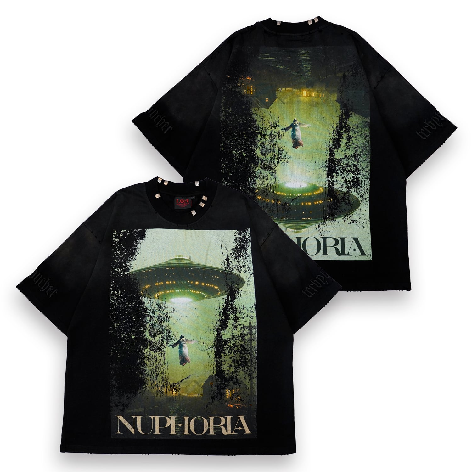 T.C.R NUPHORIA S/S TEE - BLACK