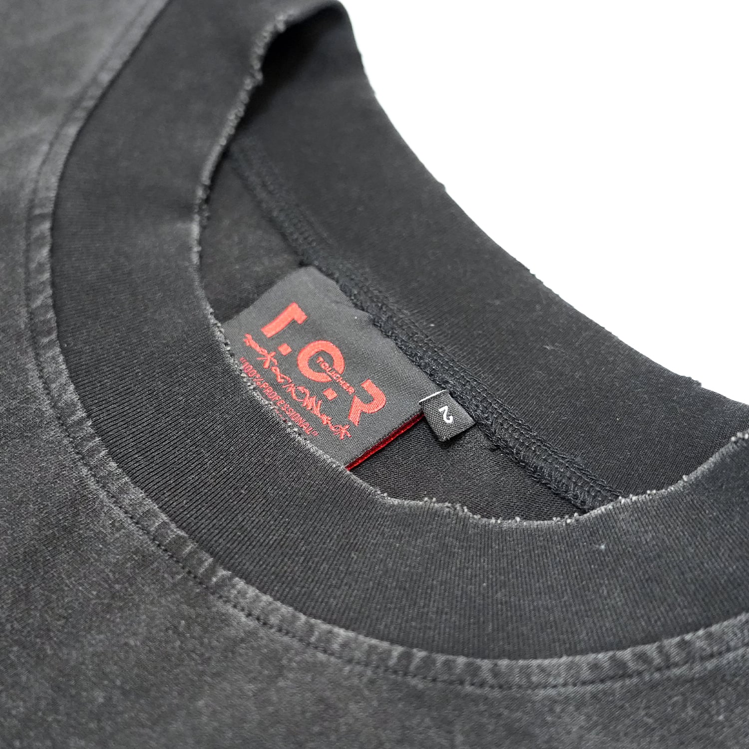 T.C.R WEEKEND HERO WASHED S/S TEE - BLACK