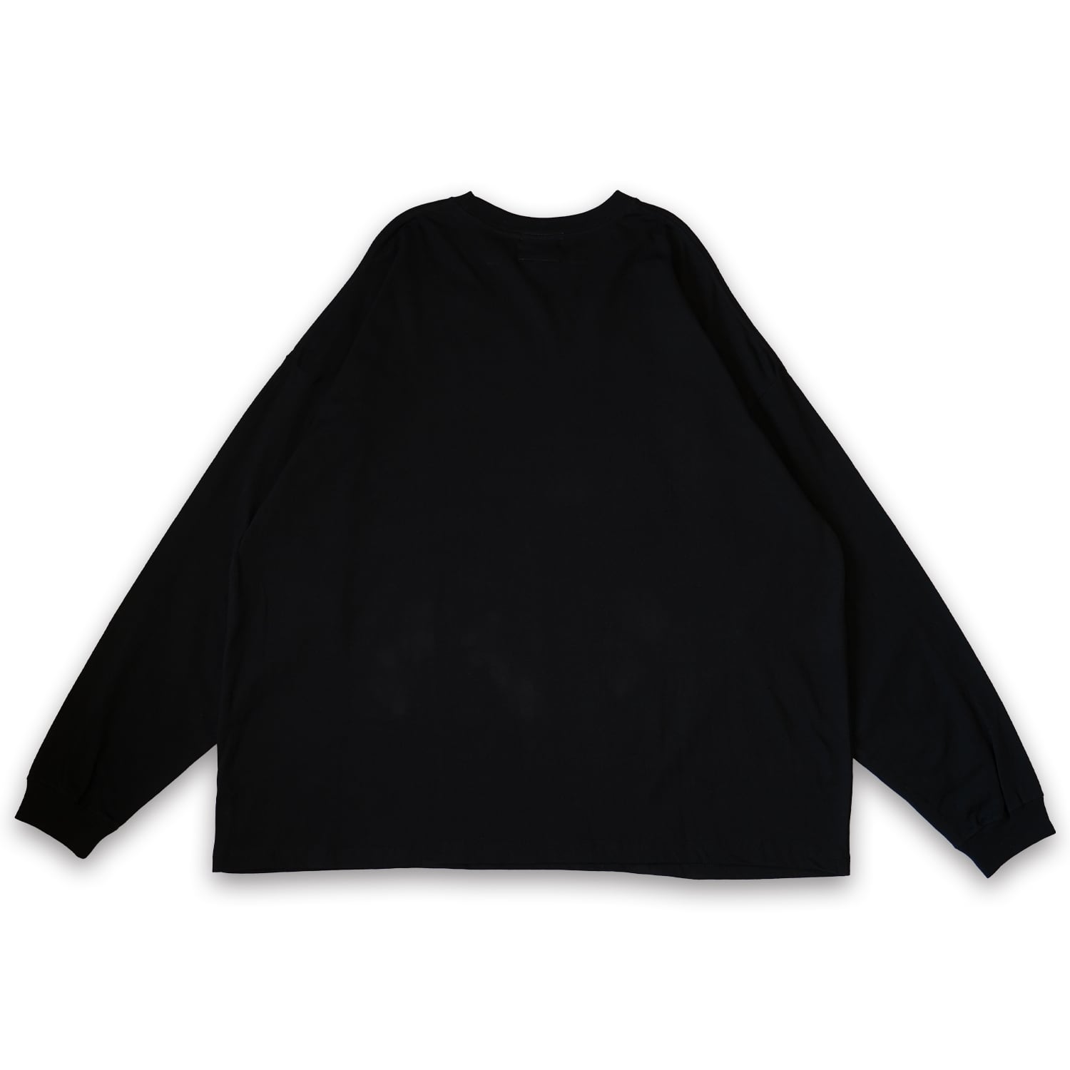 T.C.R MUSHROOM WIDE FIT L/S TEE - BLACK