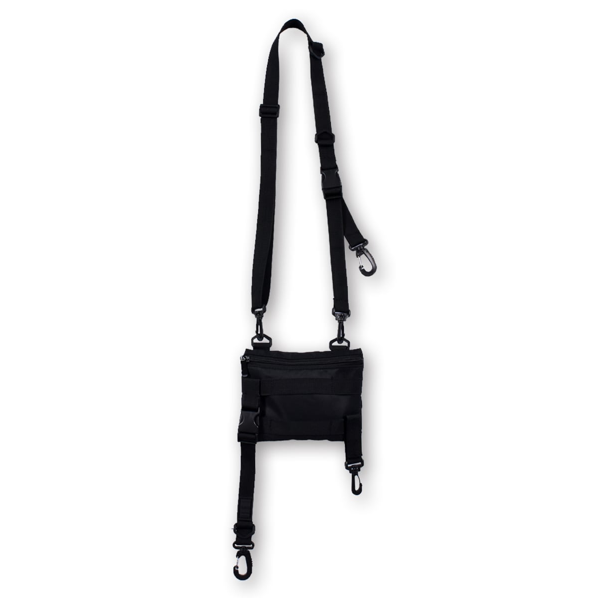 2WAY MINI SHOULDER BAG - BLACK