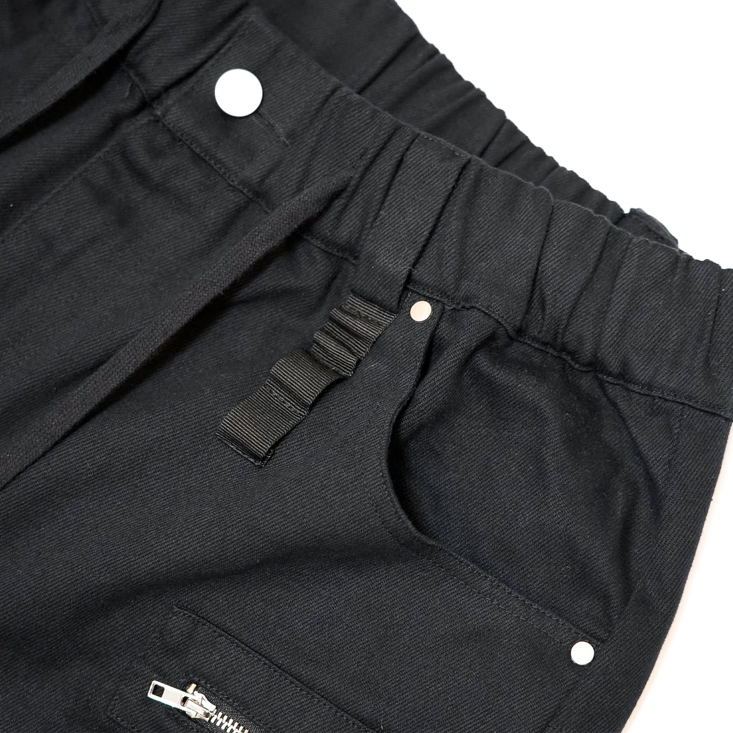 T.C.R NUOVA VISIONE BAGGY CARGO PANTS - BLACK