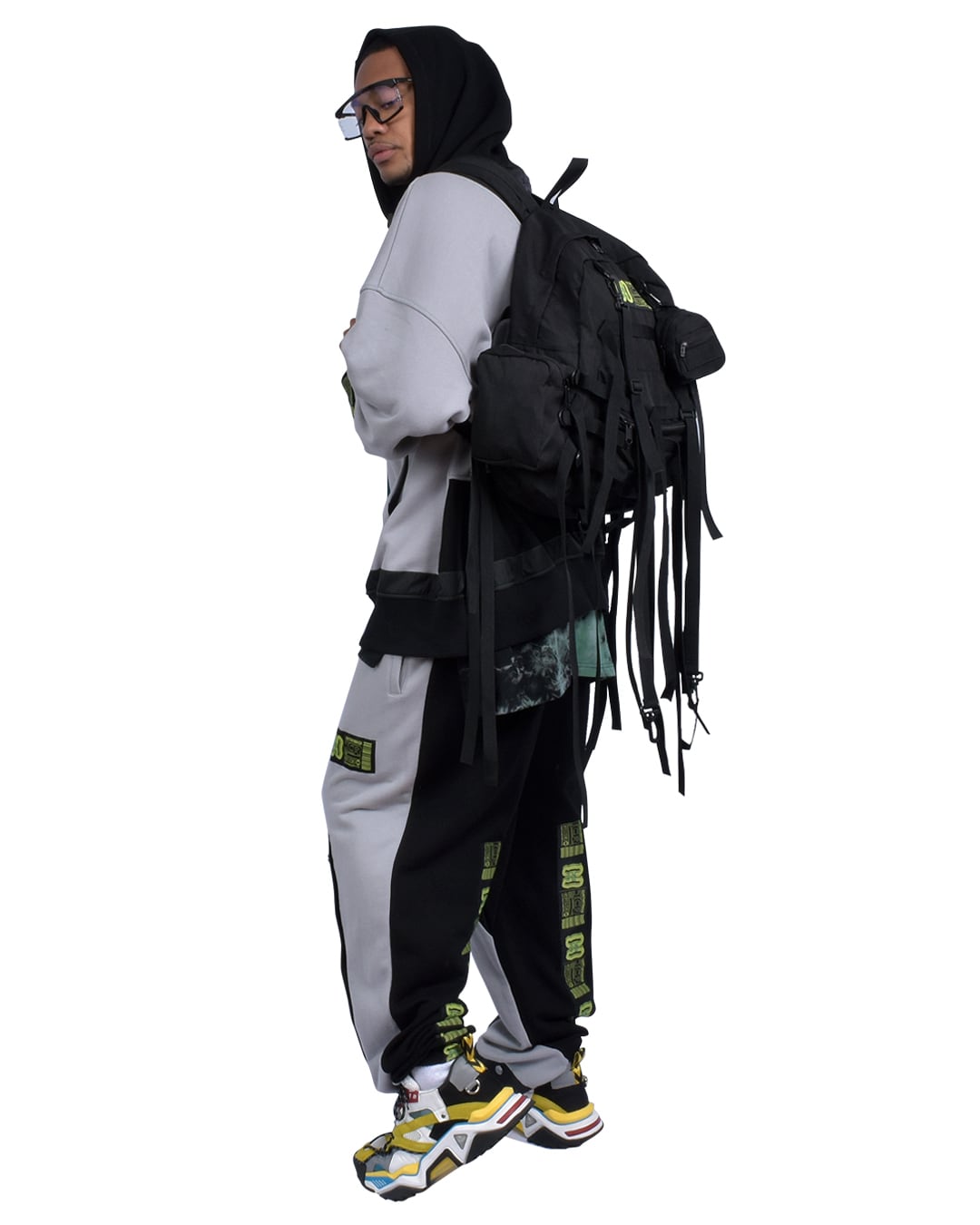 EQUIPMENT MULUTI STRAP BACKPACK - BLACK