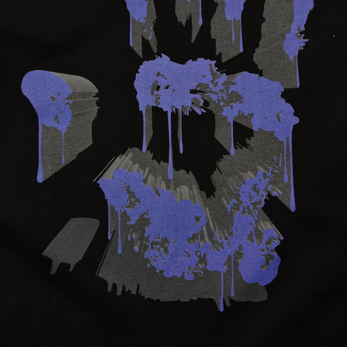 LIQUID OVERSIZED L/S TEE - BLACK/GREEN